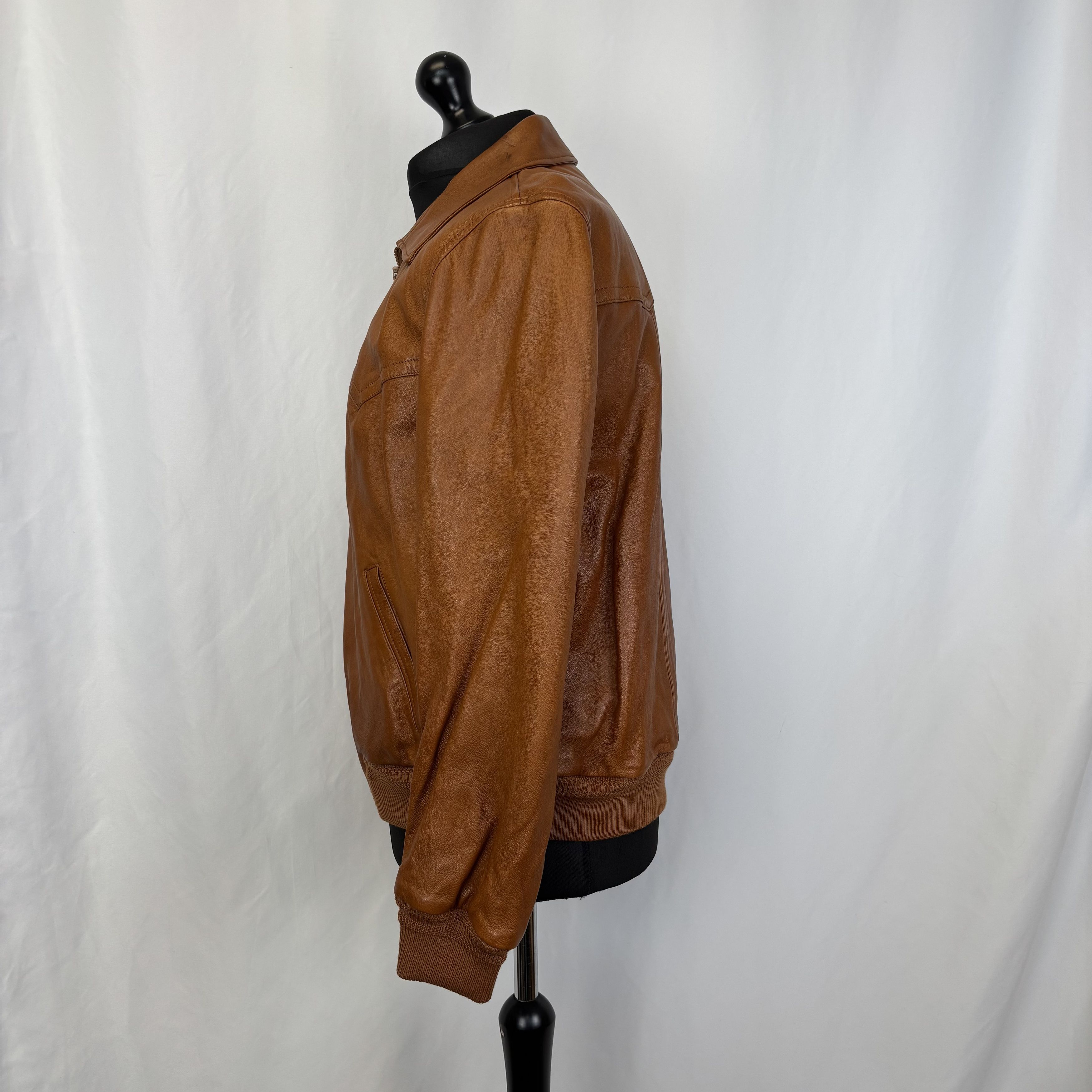 Saint Laurent Paris Saint Laurent Soft Leather Brown Jacket Size US L / EU 52-54 / 3 - 4 Thumbnail
