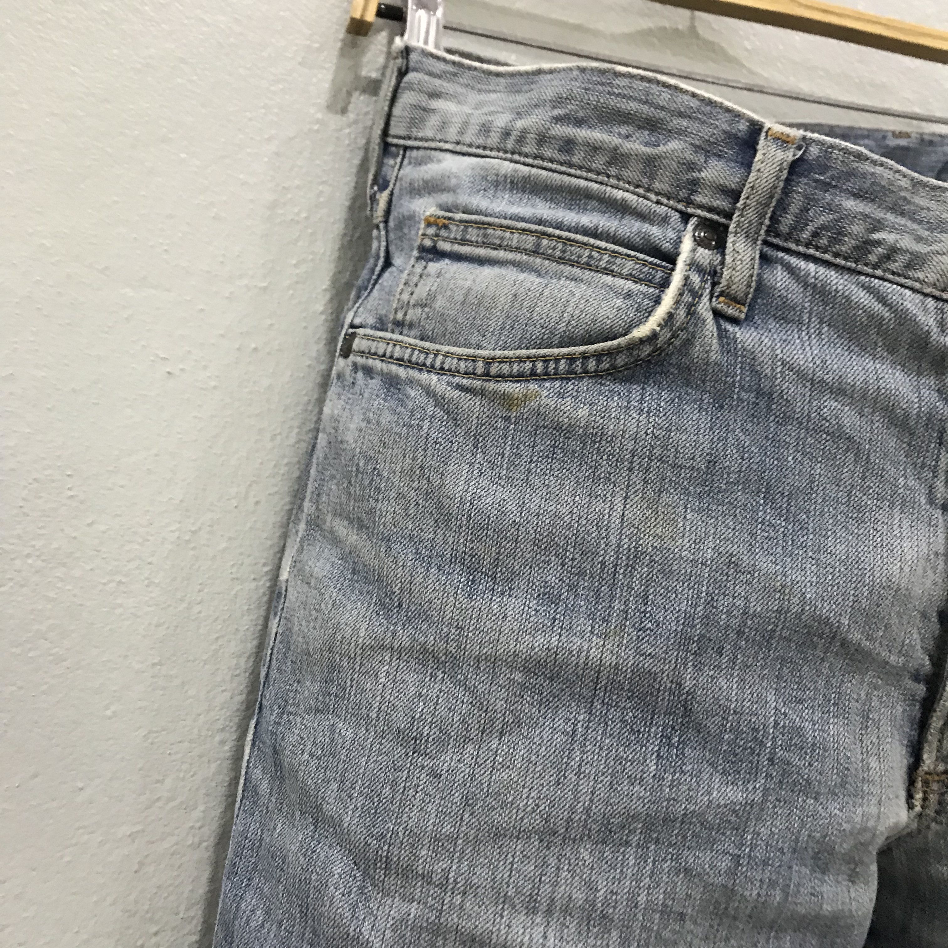 Wrangler Vintage 90s Wrangler Light Wash Straight Leg Jeans Size US 33 - 6 Thumbnail