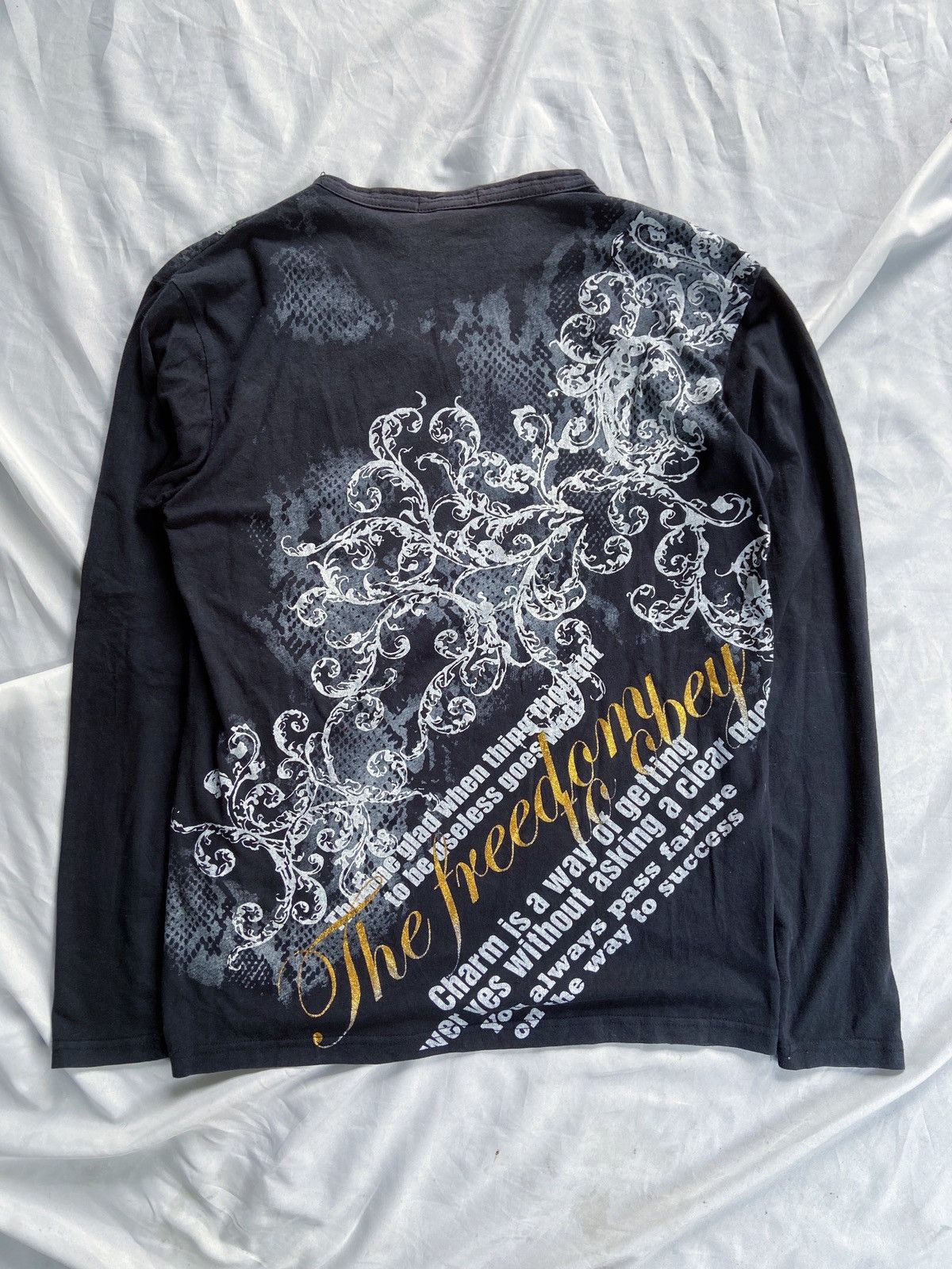 Japanese Brand GHETTO BLASTER BRAKE BEATS LONG SLEEVE Size US L / EU 52-54 / 3 - 2 Thumbnail