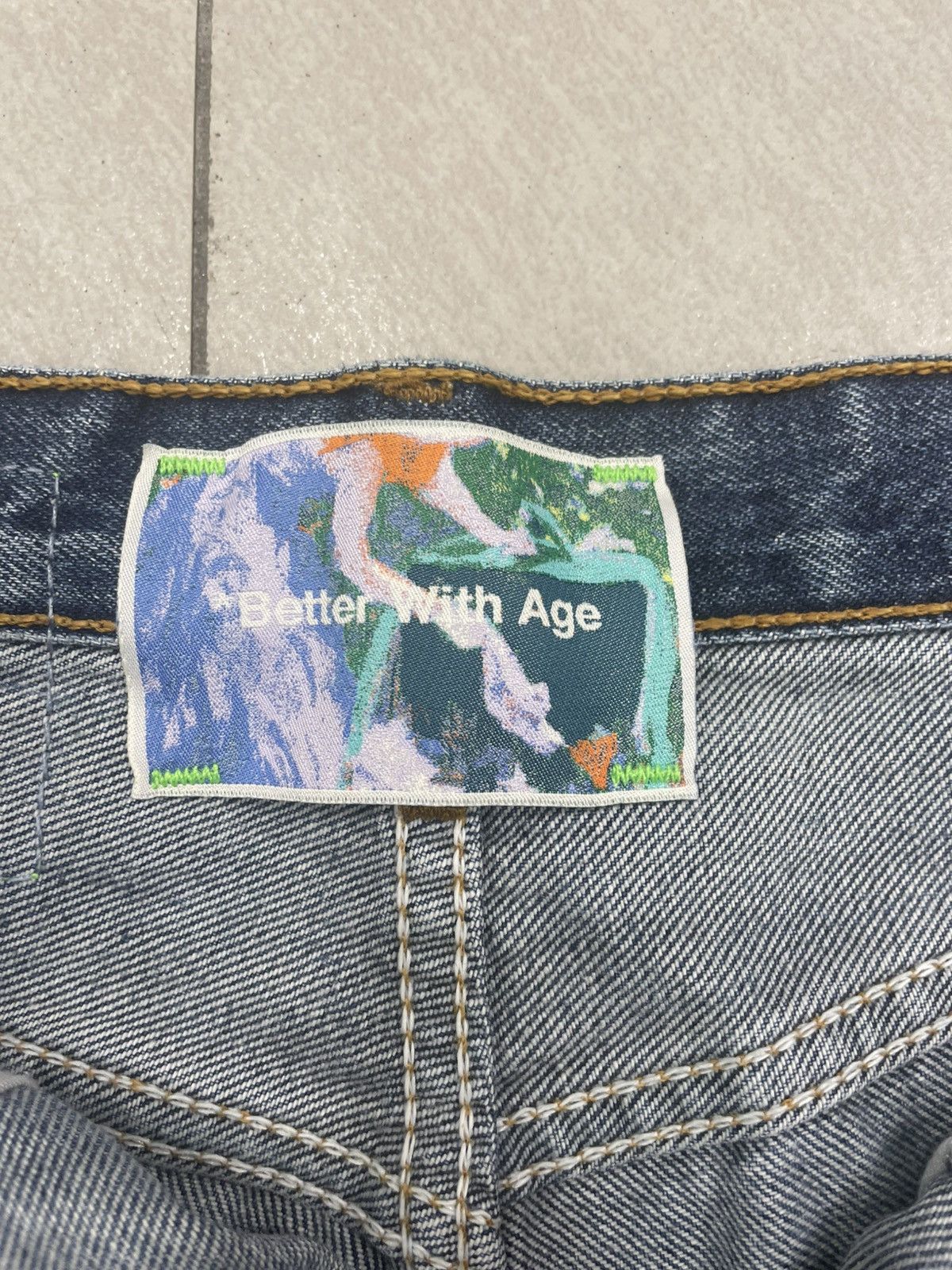 Better With Age Better With Age Derby Plated Jean Size US 32 / EU 48 - 3 Thumbnail