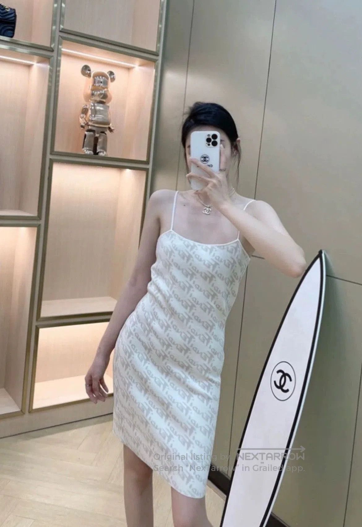 Fendi FENDI Sleeveless Bodycon Sundress. Size US S / EU 44-46 / 1 - 1 Thumbnail