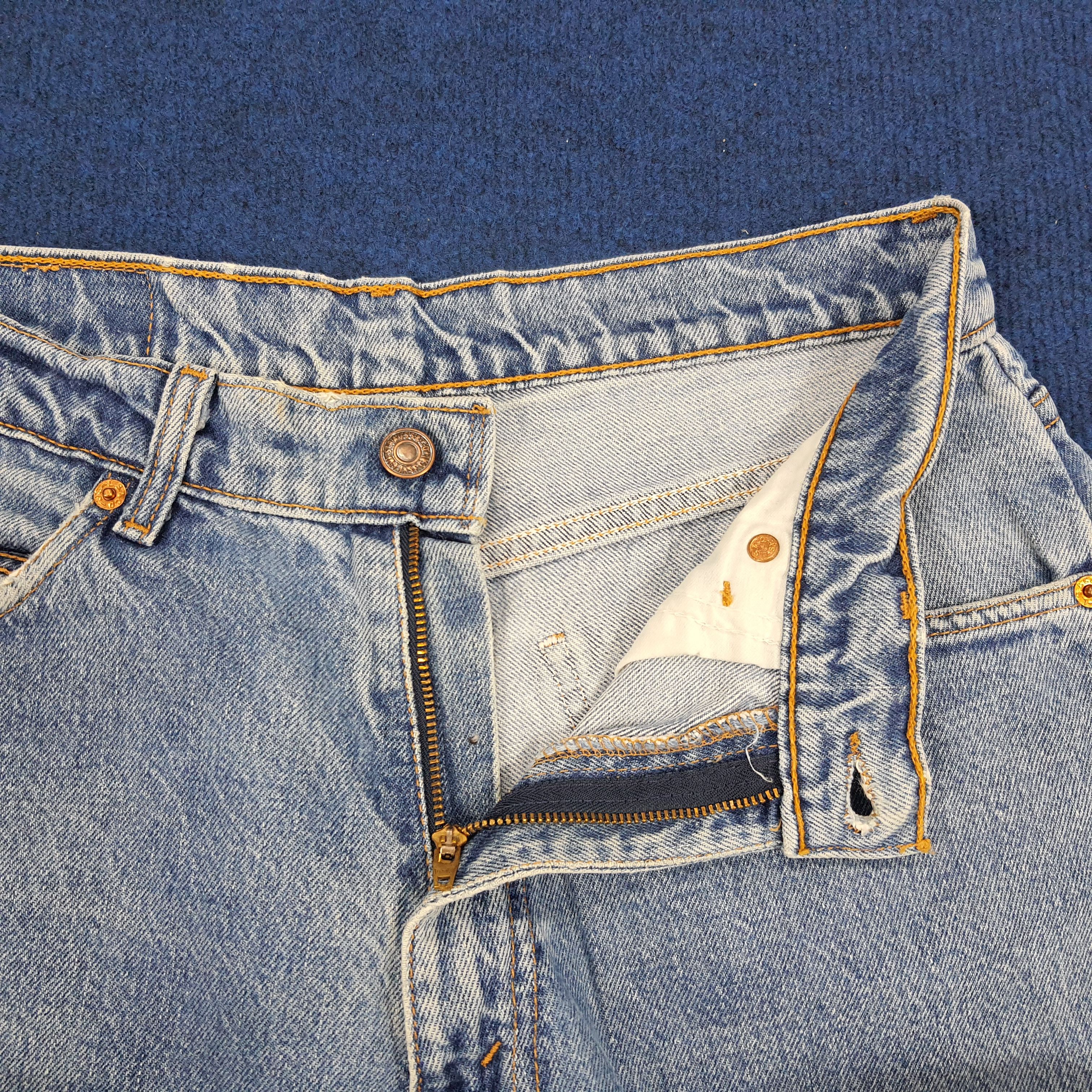 Levi's × Vintage Vintage Levi's Distressed Denim Pants Size US 28 / EU 44 - 8 Thumbnail