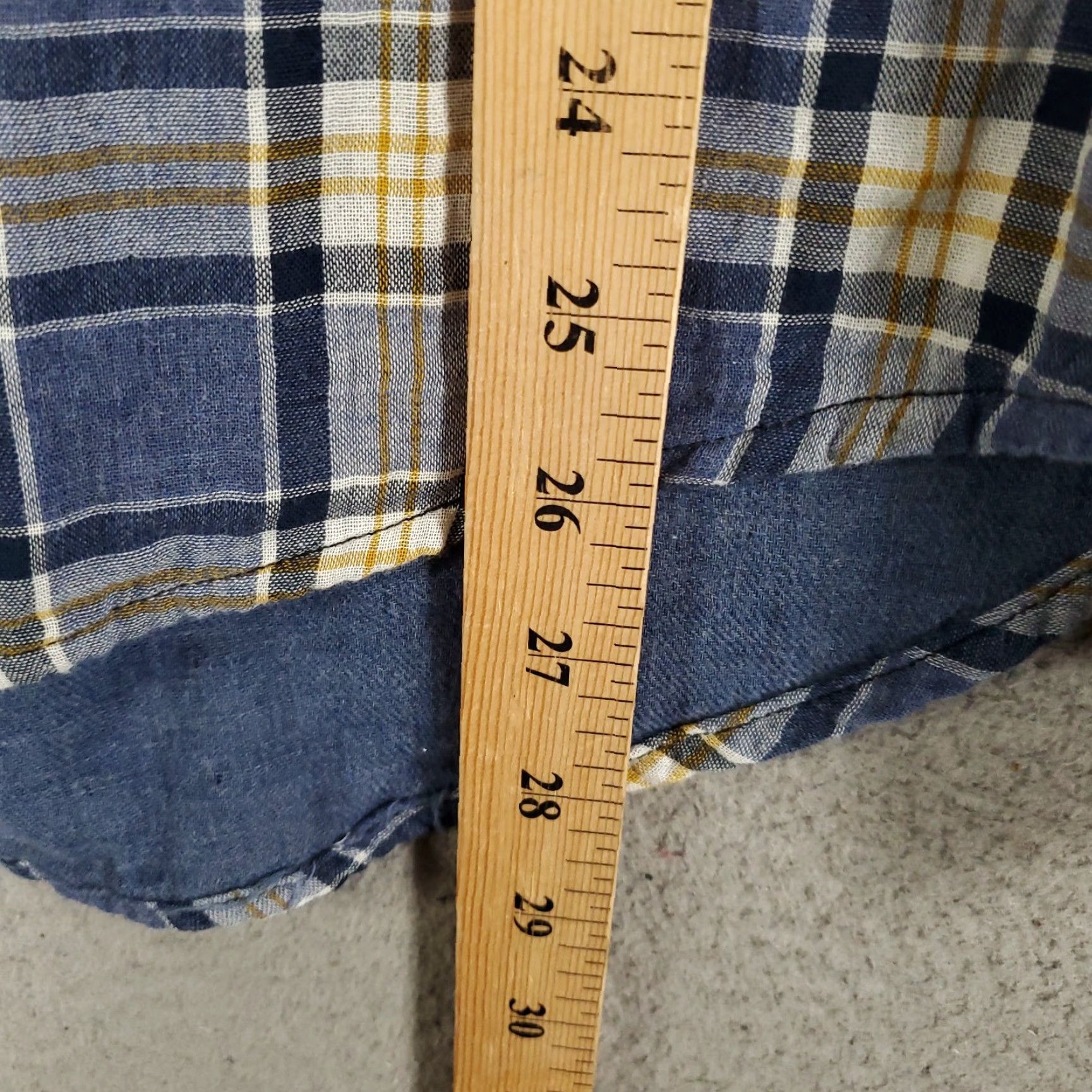 Vintage 7 Diamonds Shirt Mens Medium Blue White Plaid Pearl Snap Up Long Sleeve Cotton Size US M / EU 48-50 / 2 - 3 Thumbnail