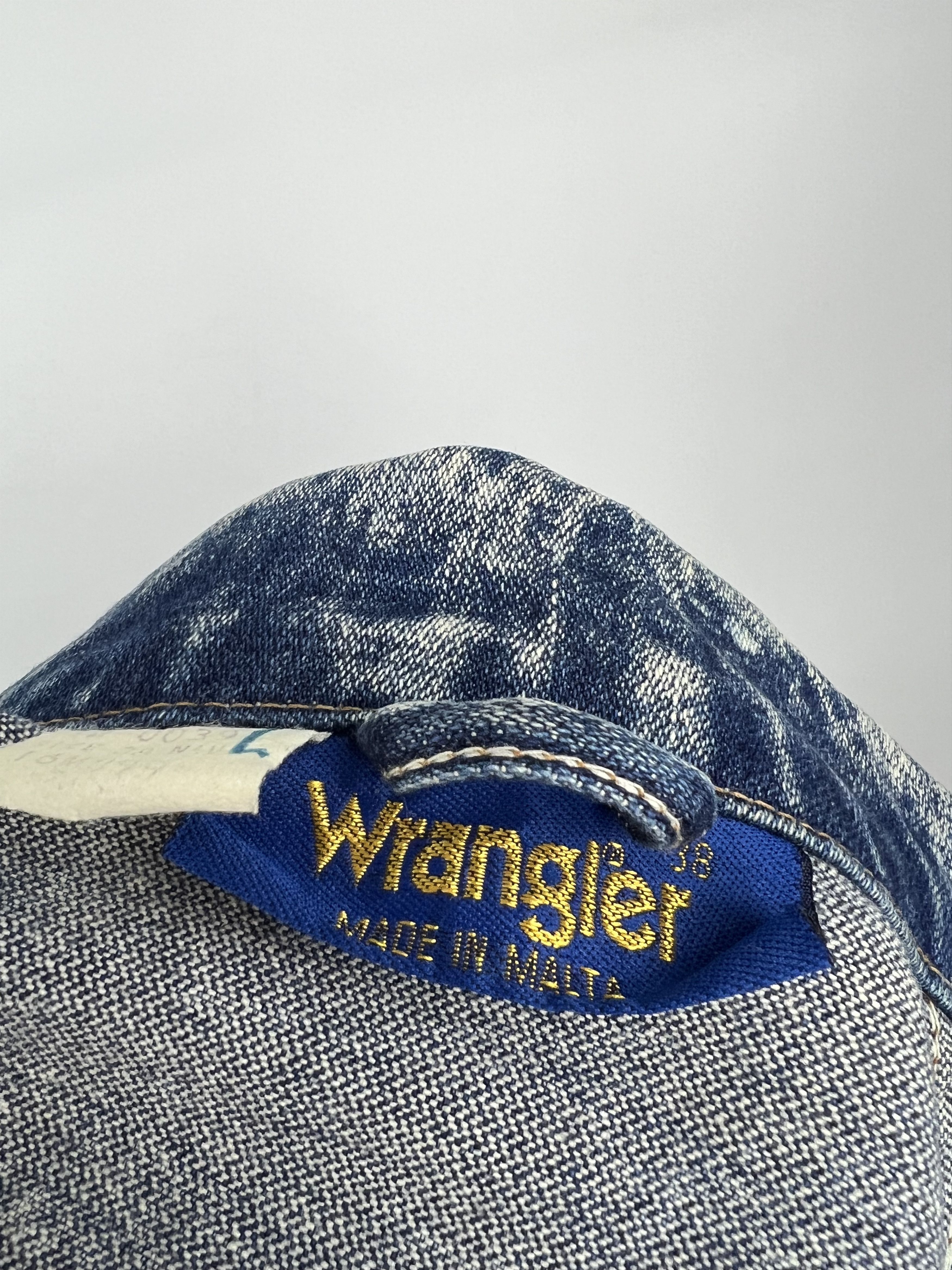 Vintage × Wrangler Wrangler Rare Vintage 70s Women's Blue Denim Jacket Size 38 Size M / US 6-8 / IT 42-44 - 8 Thumbnail