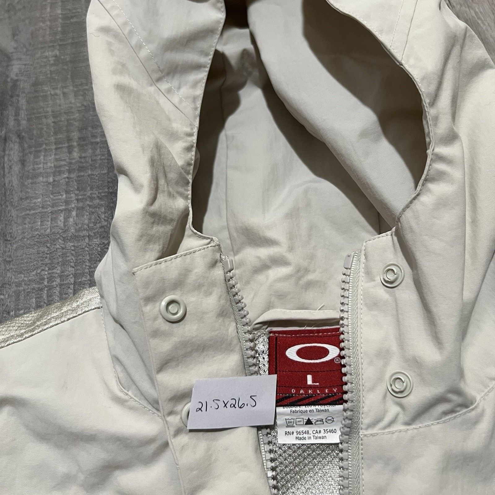 Oakley Oakley Full Zip Jacket Women's Soft Shell Windbreaker L Size L / US 10 / IT 46 - 4 Thumbnail