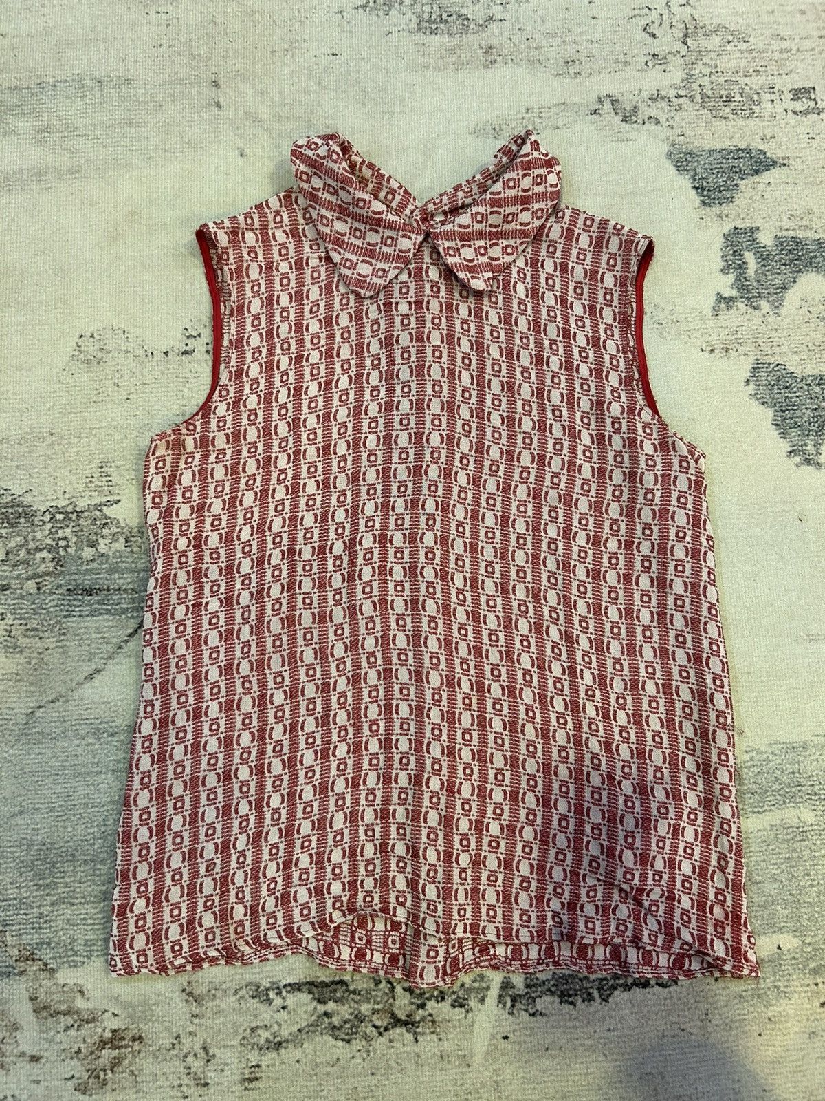Miu Miu Miu Miu Sleeveless Plaid Top Size XS / US 0-2 / IT 36-38 - 2 Thumbnail