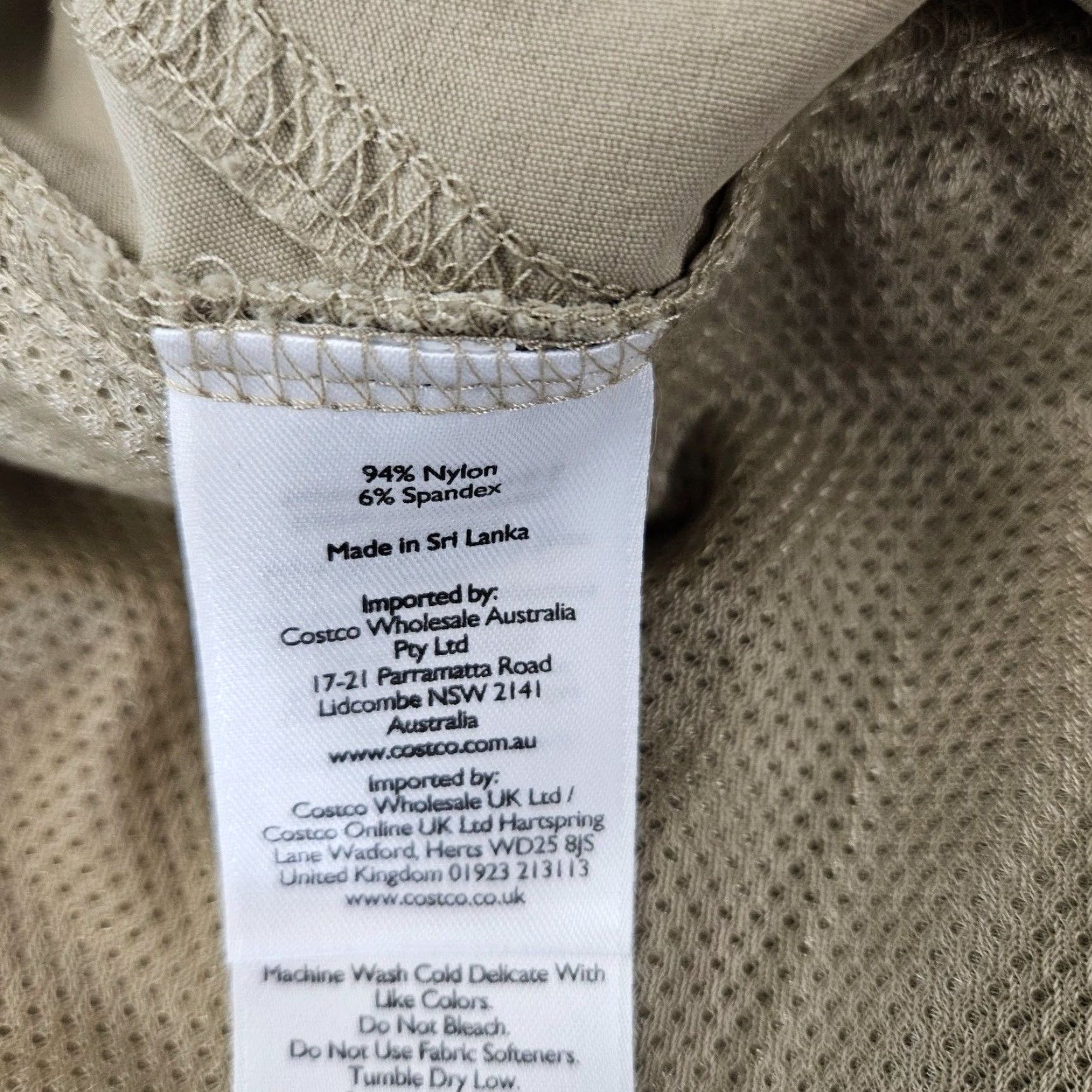 Eddie Bauer Eddie Bauer Womens Cropped Pants Sz 12 Tan Mid Rise Nylon Blend Cargo Pockets Size 34" / US 12 / IT 48 - 7 Thumbnail
