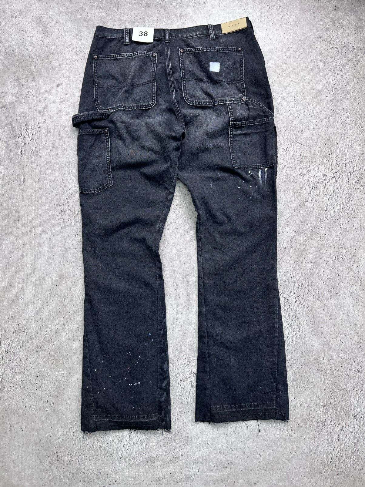 Carhartt × Vintage VINTAGE BAGGY FLARED NEW DOUBLE KNEE PANTS DISTRESSED Size US 38 / EU 54 - 6 Thumbnail