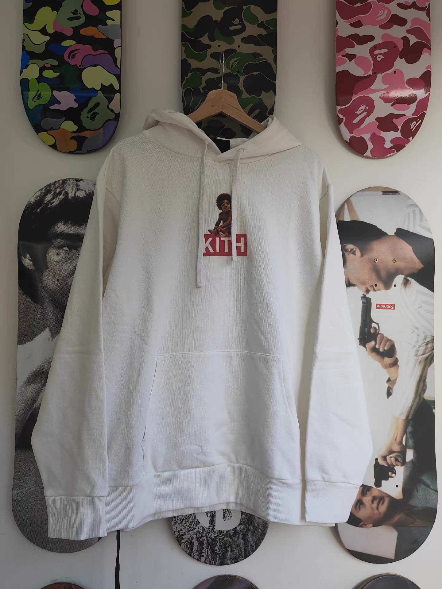 Kith KITH x BIGGIE BOX LOGO Infant Hoodie Q15 Size US XL / EU 56 / 4 - 1 Thumbnail