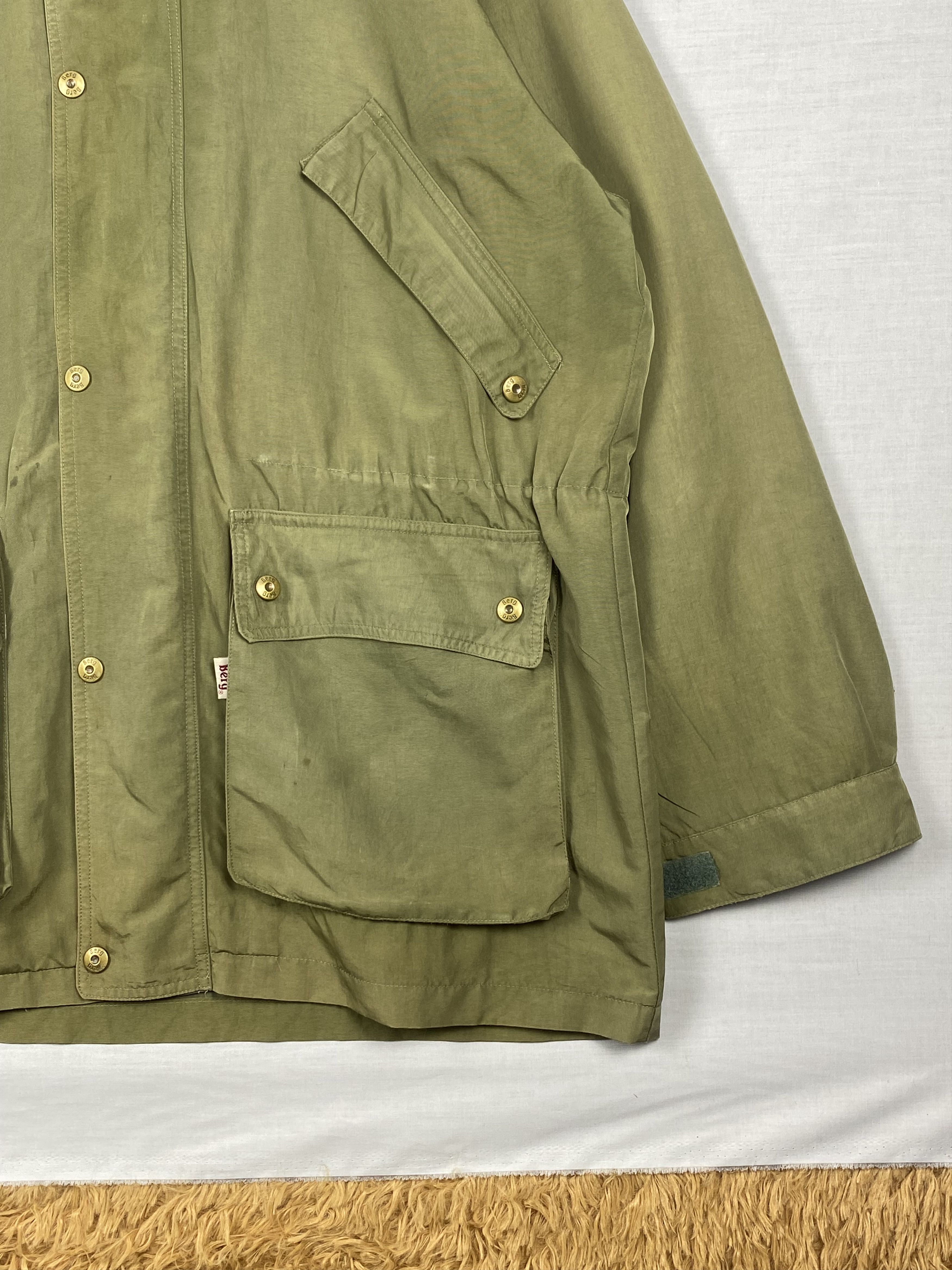 Mizuno Vintage Mizuno Berg Hoodie Zip Up Jacket Size US L / EU 52-54 / 3 - 3 Thumbnail