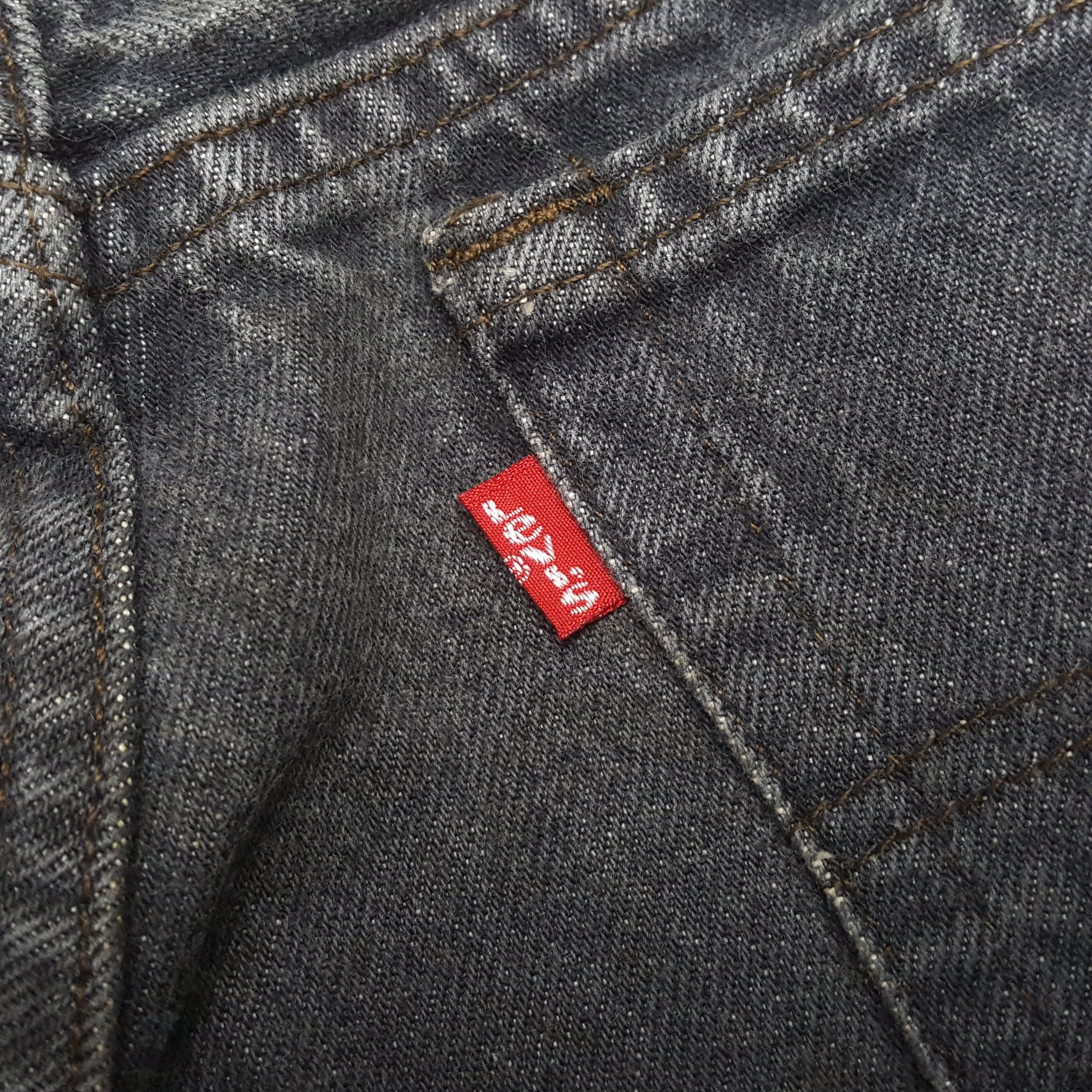 Levi's Vintage Levi's 501 American Band Gray Jeans RR15 Size US 30 / EU 46 - 13 Thumbnail