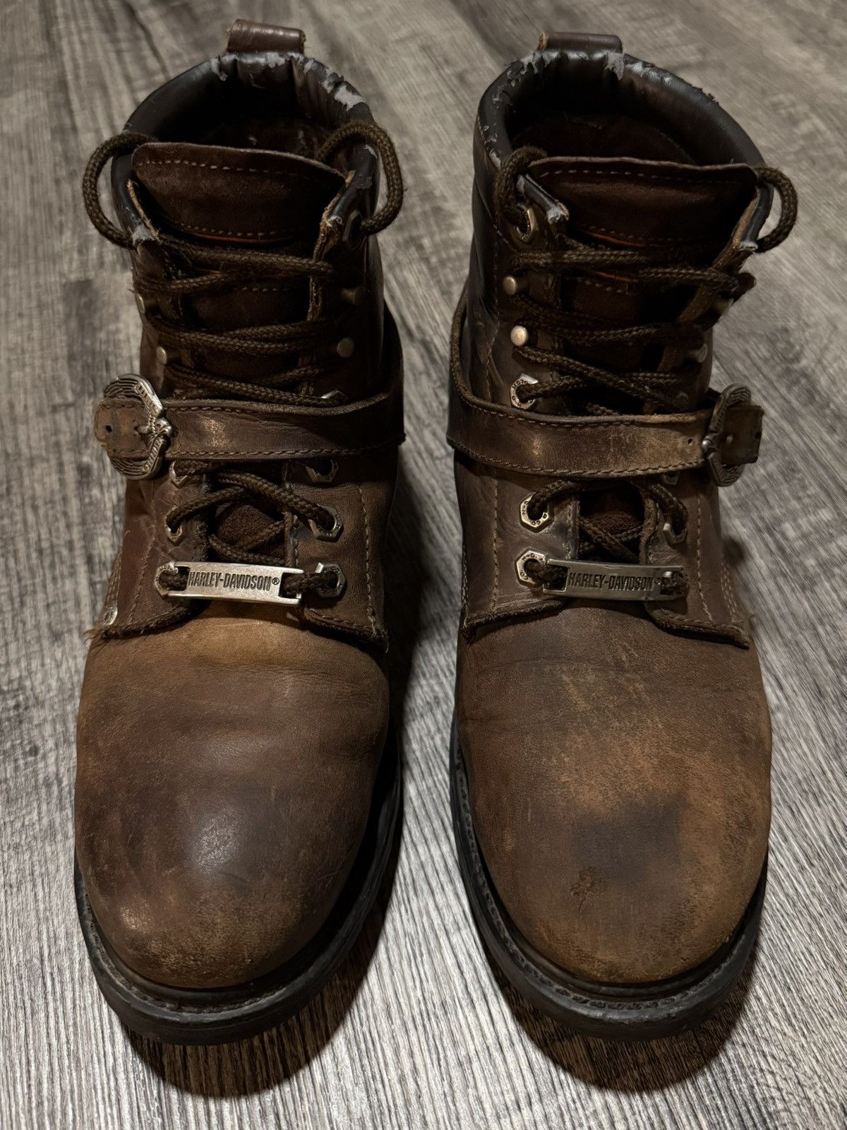 Harley Davidson Vintage Brown Harley boots Size US 8 / EU 41 - 3 Thumbnail