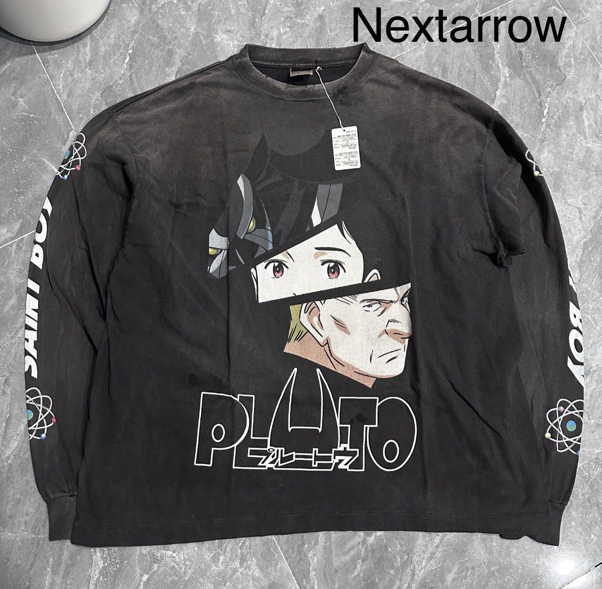 Saint Michael Saint Michael FW24 Tezuka Osamu PLUTO Co Long Sleeve Shirt Size US XL / EU 56 / 4 - 1 Thumbnail