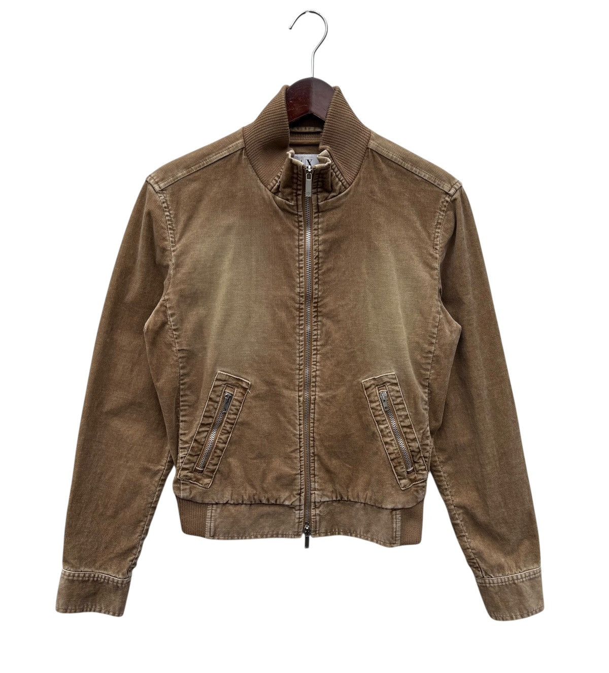 Armani Exchange Armani Exchange Corduroy Jacket Size S / US 4 / IT 40 - 1 Thumbnail