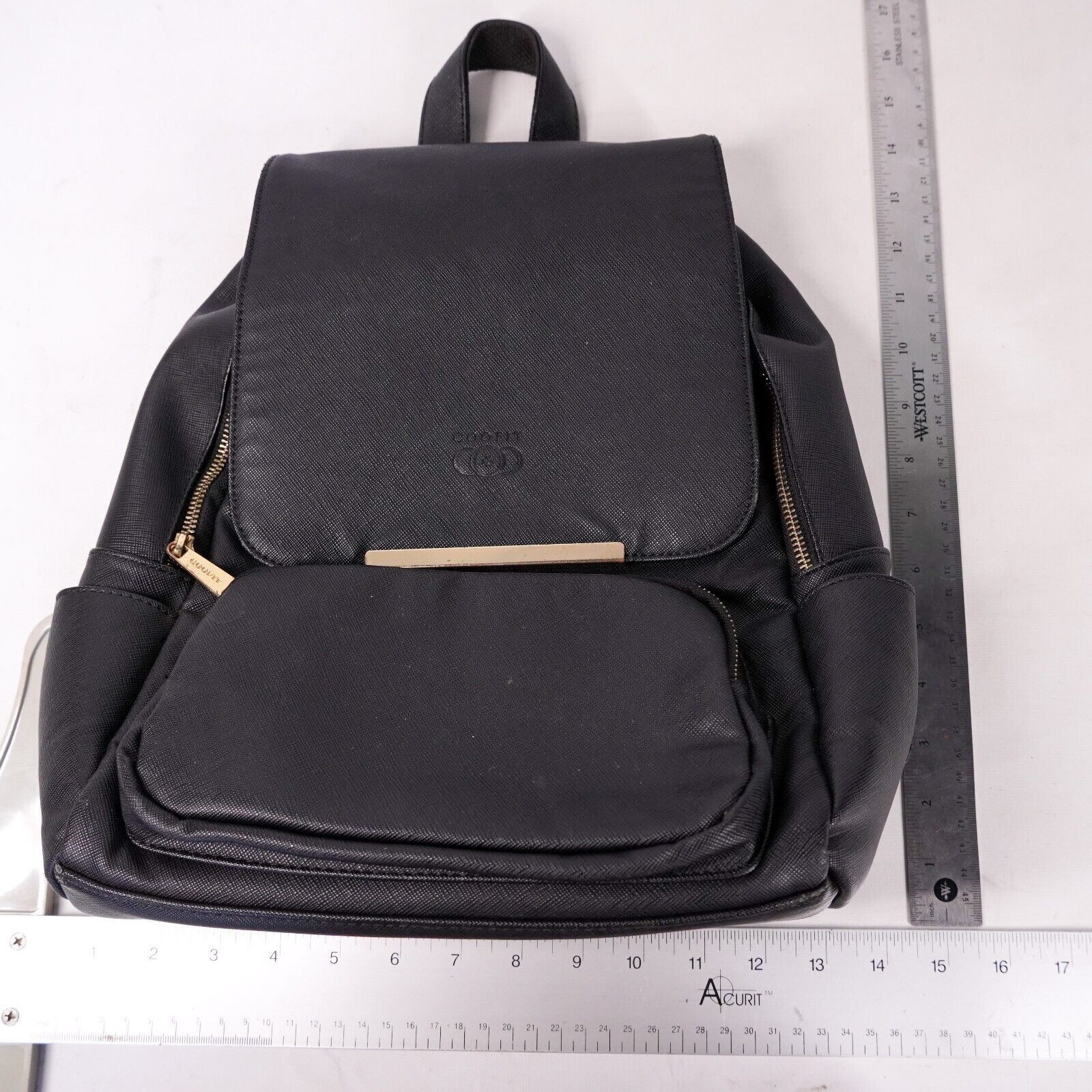 Other Coo Fit Backpack Daypack Carry Travel Book Bag Satchel Black Size ONE SIZE - 10 Thumbnail