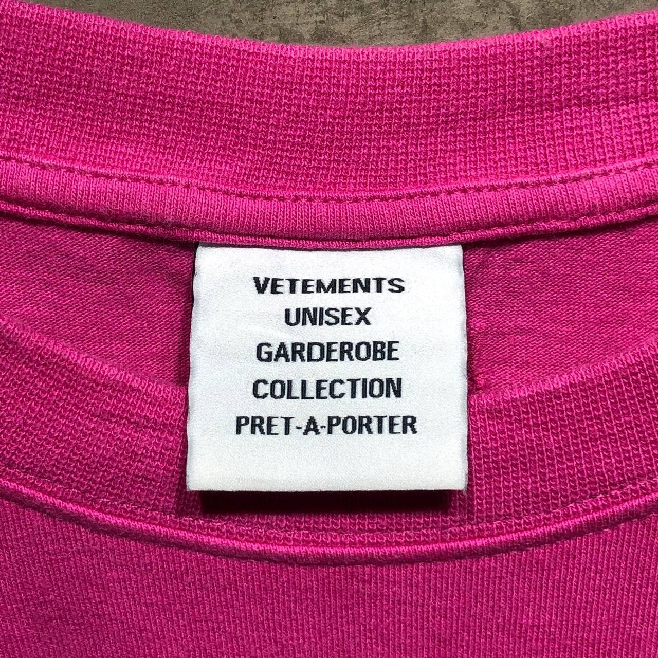 Vetements Vetements Limited Edition tee fit 3XL Size US XXL / EU 58 / 5 - 4 Thumbnail