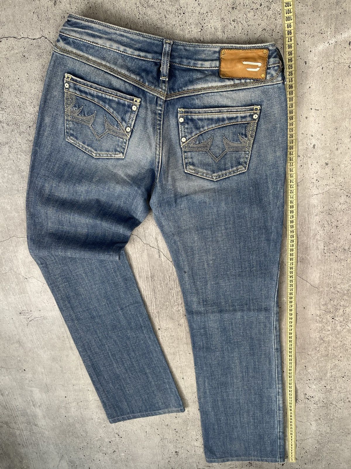 Diesel Vintage Diesel Jeans Flared Denim Designer Luxury rare Size US 27 - 3 Thumbnail