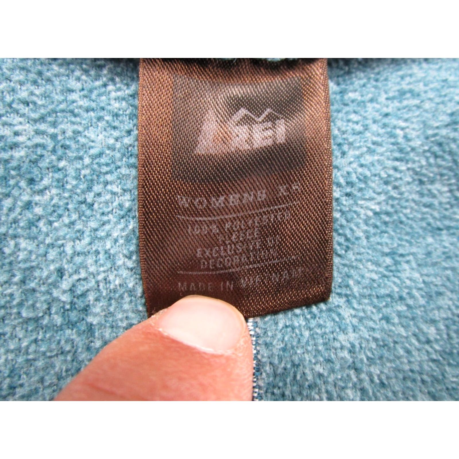 Vintage REI Co-Op Green Women's Active Pullover 1/4 Zip Lightweight Fleece Jacket XS SZ Size XS / US 0-2 / IT 36-38 - 3 Thumbnail
