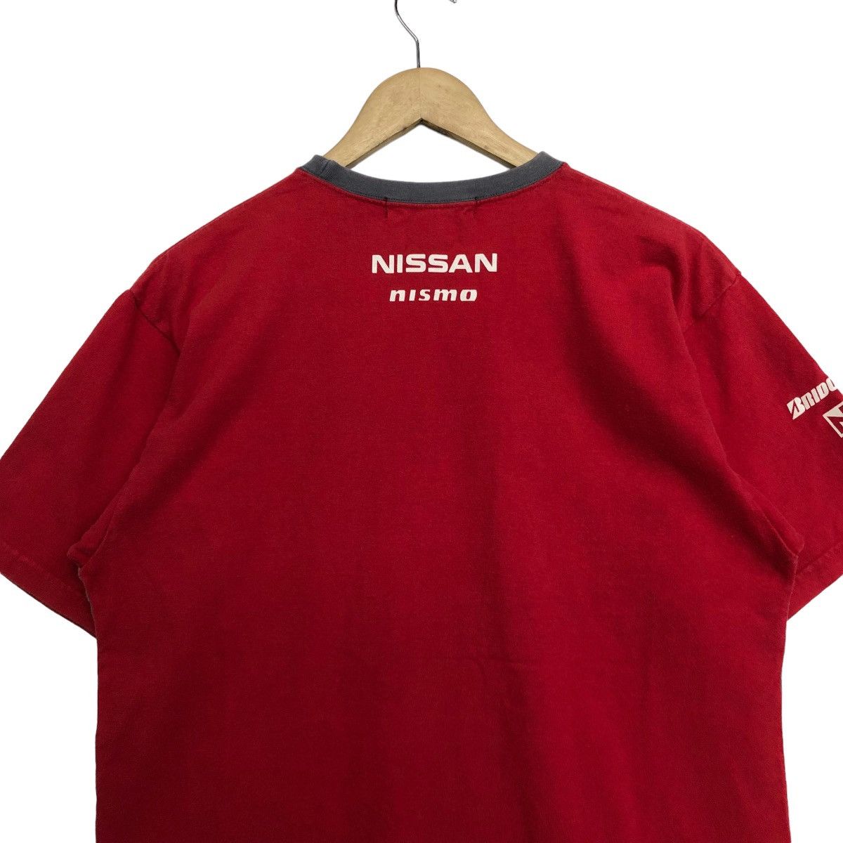 Other Rare!! NISSAN NISMO red and grey racing tee Size US M / EU 48-50 / 2 - 8 Thumbnail