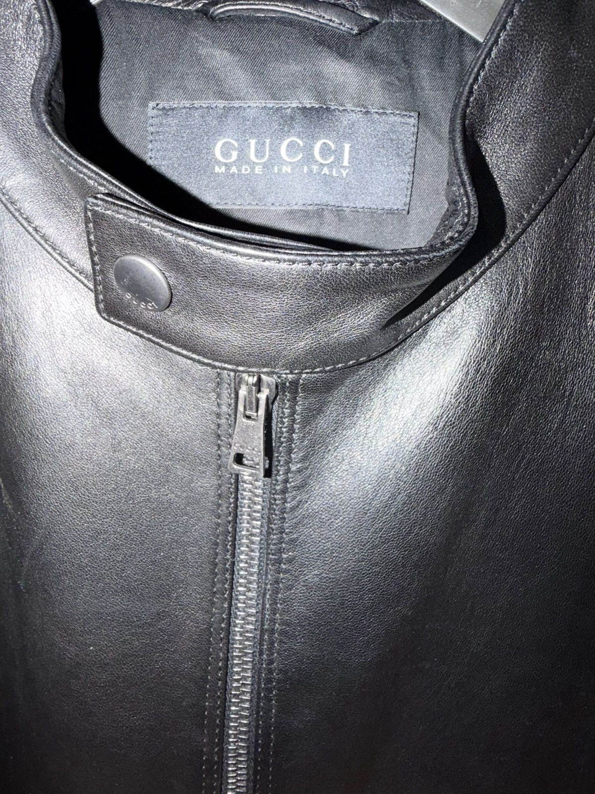 Gucci Gucci leather jacket Size US M / EU 48-50 / 2 - 2 Thumbnail