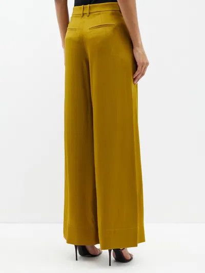 Saint Laurent Paris o1y0126 Casual Pant in Mustard Size 27" / US 4 / IT 40 - 4 Thumbnail
