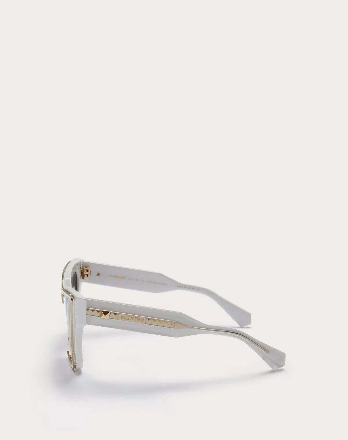 Valentino oc11z0725 Size: 54/ Cateye Acetate Frame in White Size ONE SIZE - 3 Thumbnail