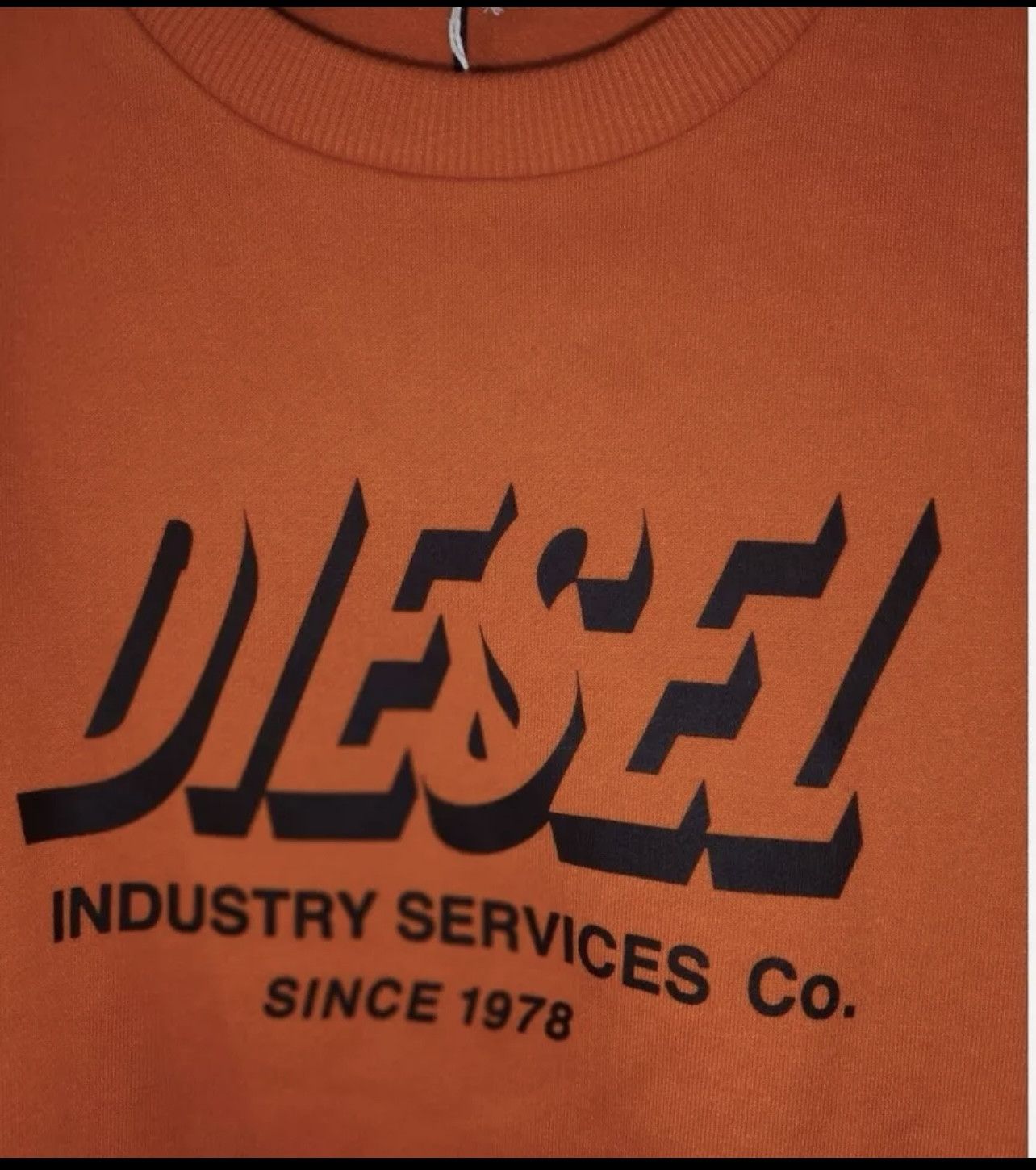 Diesel Mens Diesel orange sweatshirt size small Size US S / EU 44-46 / 1 - 2 Thumbnail