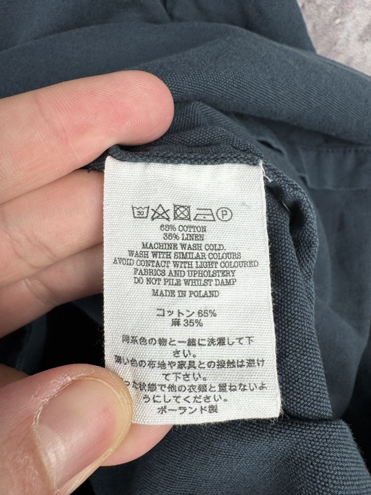 YMC YMC You Must Create London Shirt Long Sleeve Dark Gray Size M / US 6-8 / IT 42-44 - 9 Thumbnail