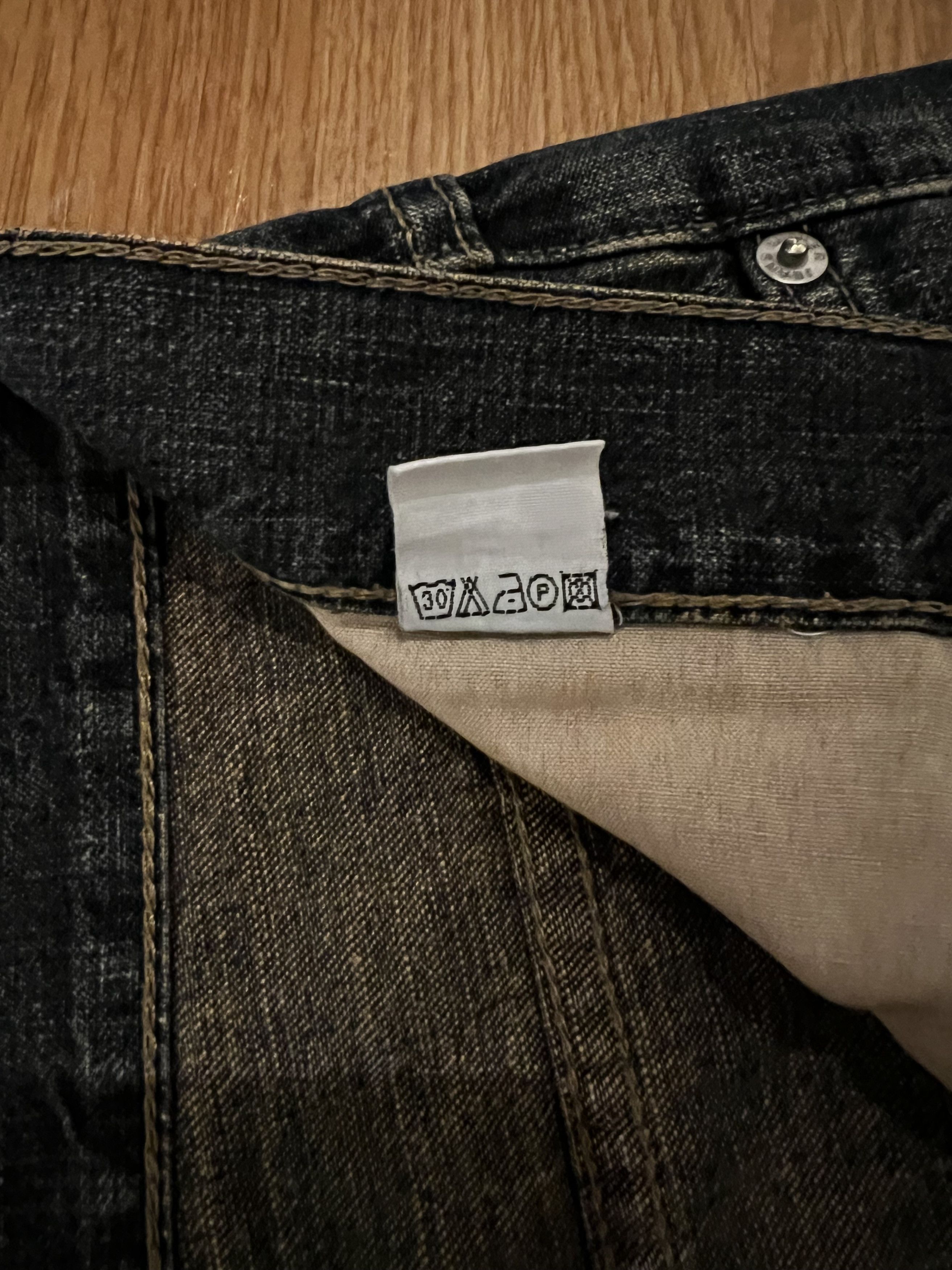 Vintage Vintage Y2K Stonewash Denim Jeans Size US 34 / EU 50 - 11 Thumbnail