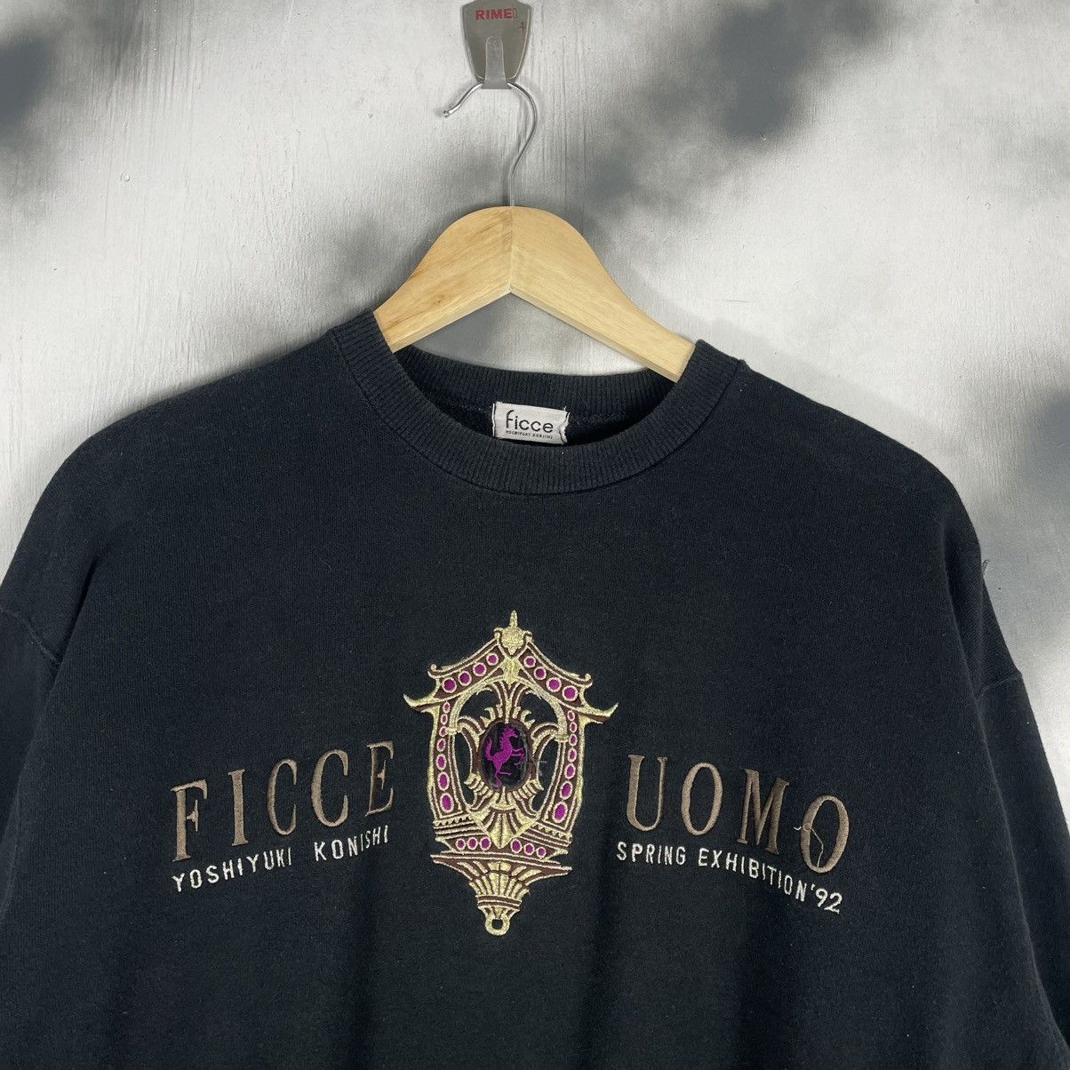 Yoshiyuki Konishi FICCE OUMU EMBROIDERED LOGO SWEATSHIRTS Size US L / EU 52-54 / 3 - 2 Thumbnail