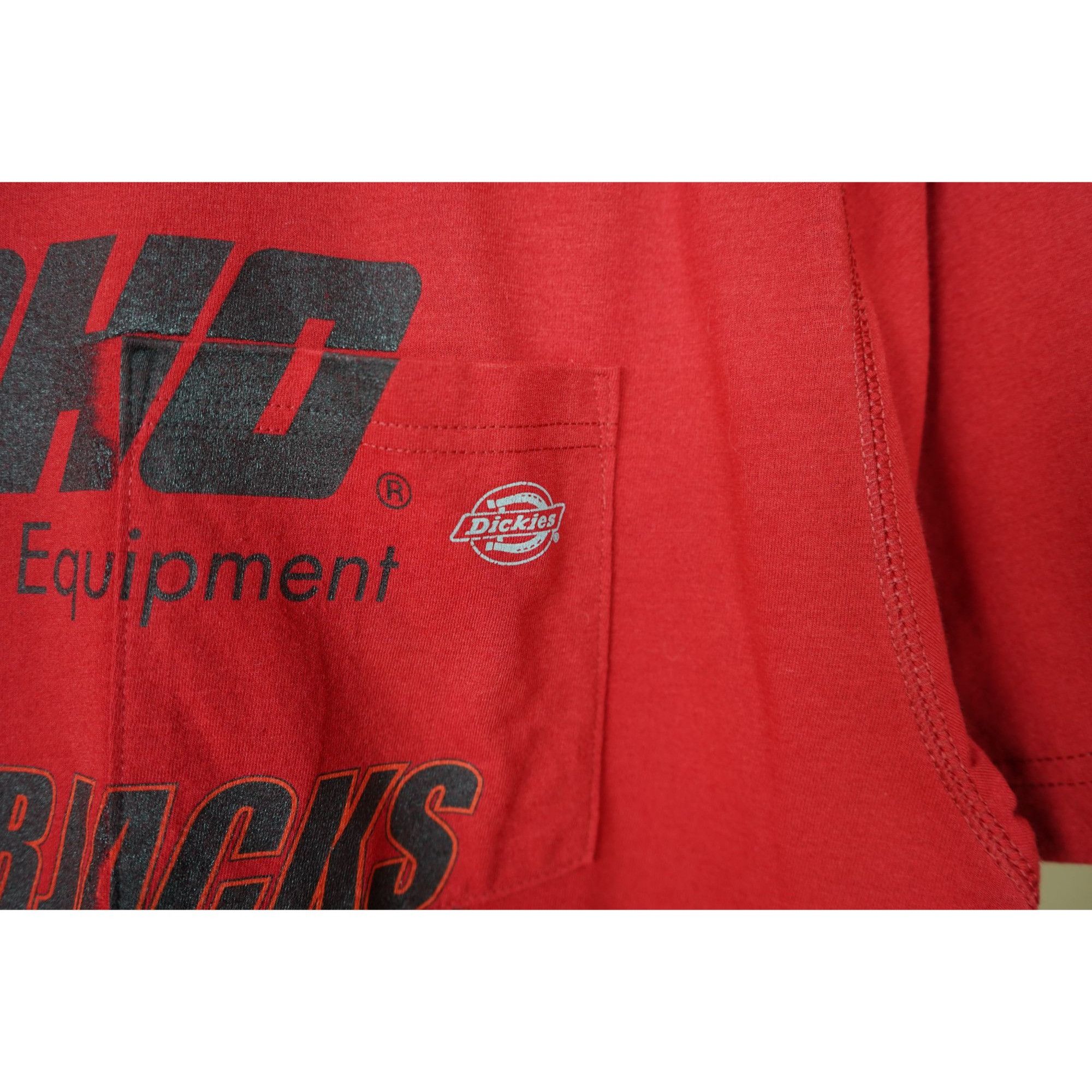 Dickies Dickies Red Performance Pocket M Tshirt #377 Size US M / EU 48-50 / 2 - 4 Thumbnail