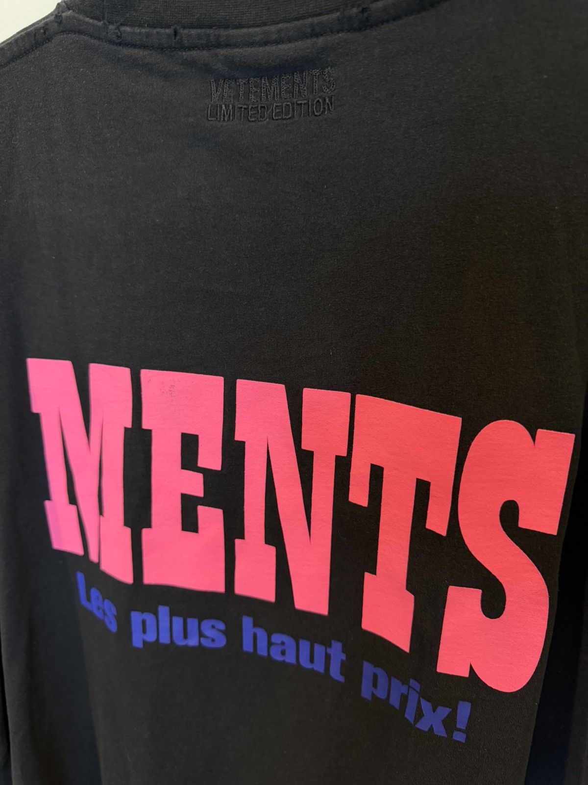 Vetements Vetements Vete Tee Size US M / EU 48-50 / 2 - 3 Thumbnail