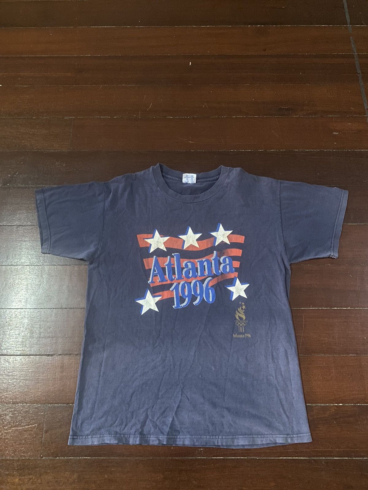 VTG 90s ATLANTA OLYMPICS TEE SUN FADED