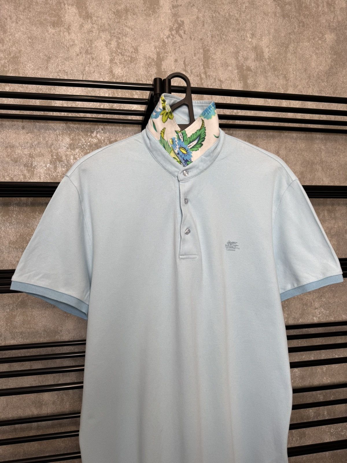Etro Vintage Rare Etro Milano Polo Size US L / EU 52-54 / 3 - 2 Thumbnail