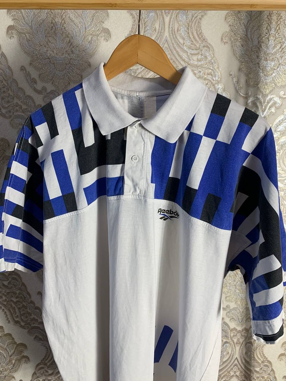 Reebok VERY RARE REEBOK INSTAPUMP RETRO DESIGNER T-SHIRT Y2K 90s Size US XL / EU 56 / 4 - 2 Thumbnail