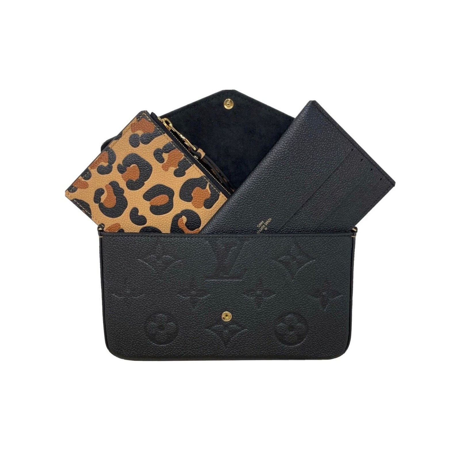 Louis Vuitton Louis Vuitton Pochette Felicie Wild At Heart Jungle Leopard Size ONE SIZE - 1 Thumbnail