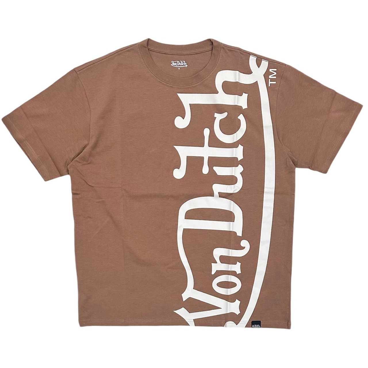 Von Dutch Von Dutch T-Shirt Vertical Logo Oversized Heavyweight Tee Size US M / EU 48-50 / 2 - 1 Thumbnail