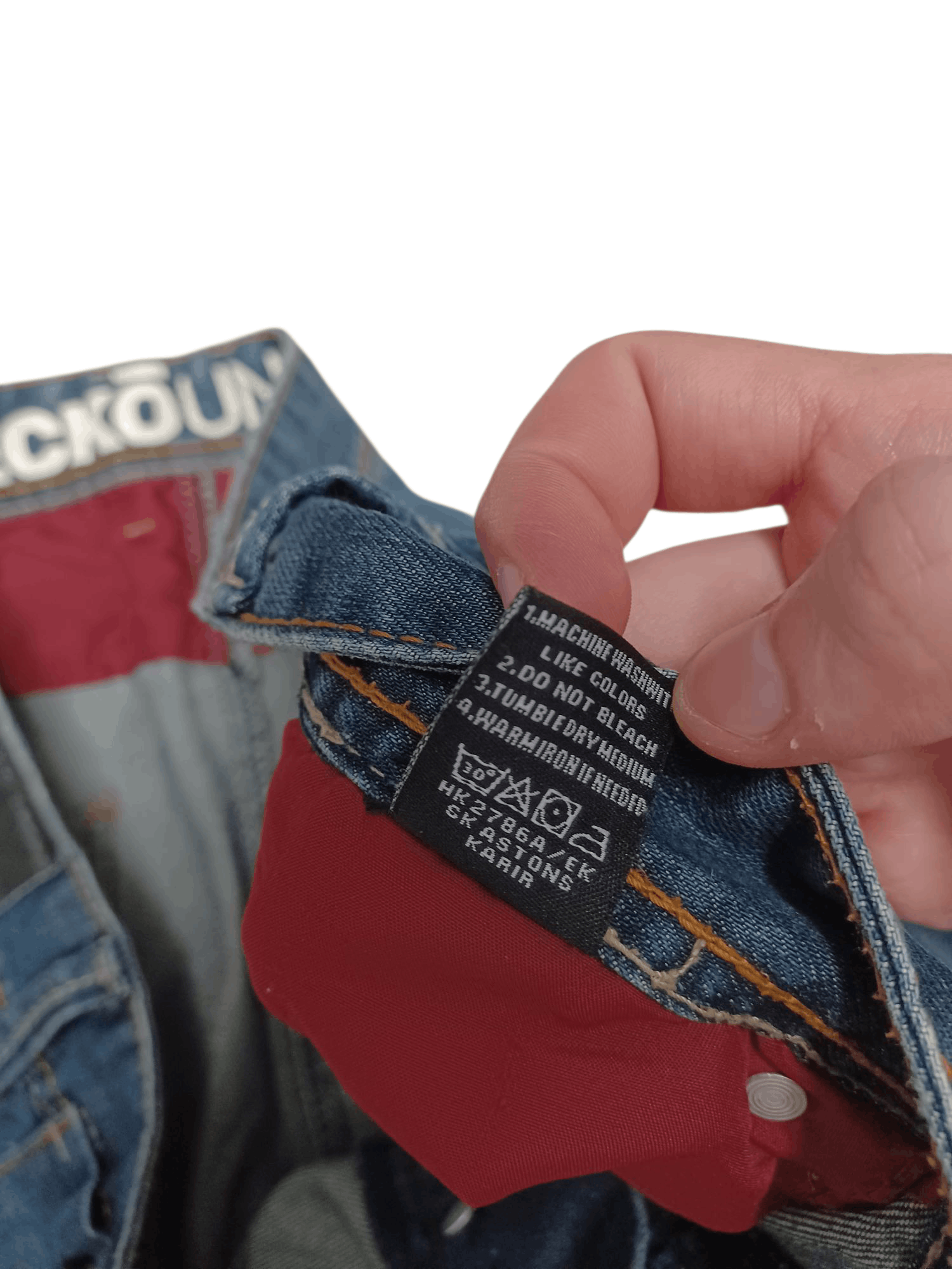 Ecko Unltd. ECKO UNLTD BIGLOGO FIRE SK8 STREETWEAR JEANS DENIM Size US 38 / EU 54 - 9 Thumbnail