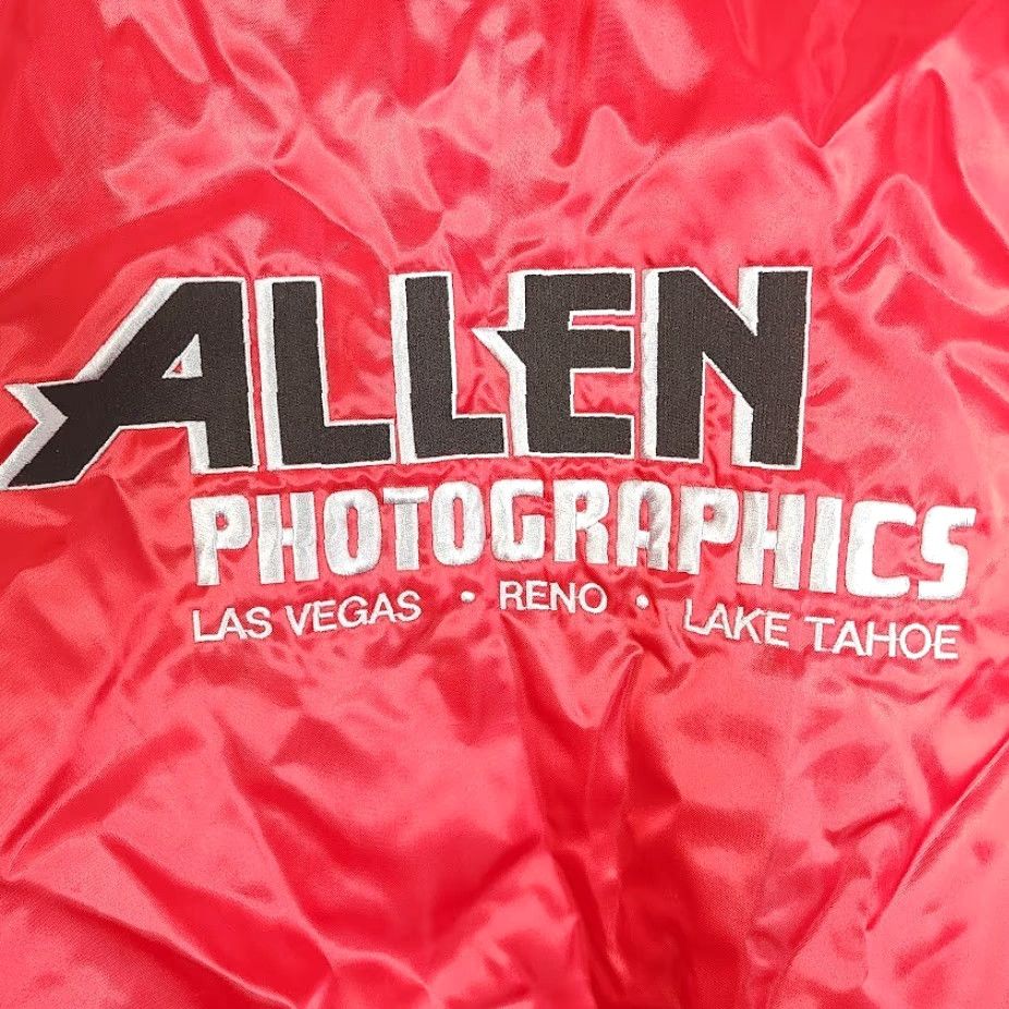 Vintage VINTAGE Allen Photographics Satin Bomber Jacket Mens Size Medium 80s Made In USA Rainbow Red Size US M / EU 48-50 / 2 - 5 Thumbnail