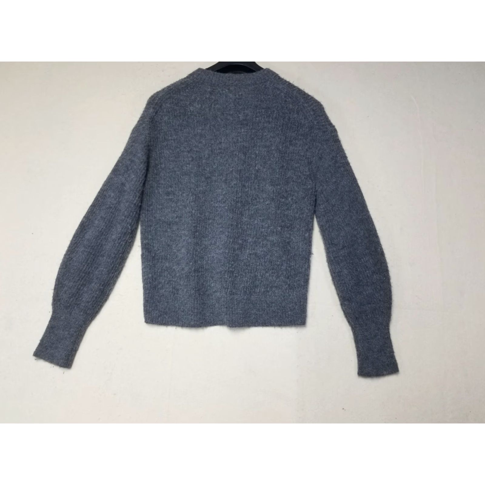 Quince Quince Sweater Women's Size S Crewneck Gray Alpaca Wool Nylon Knit Pullover Long Sleeve Solid Size S / US 4 / IT 40 - 2 Thumbnail