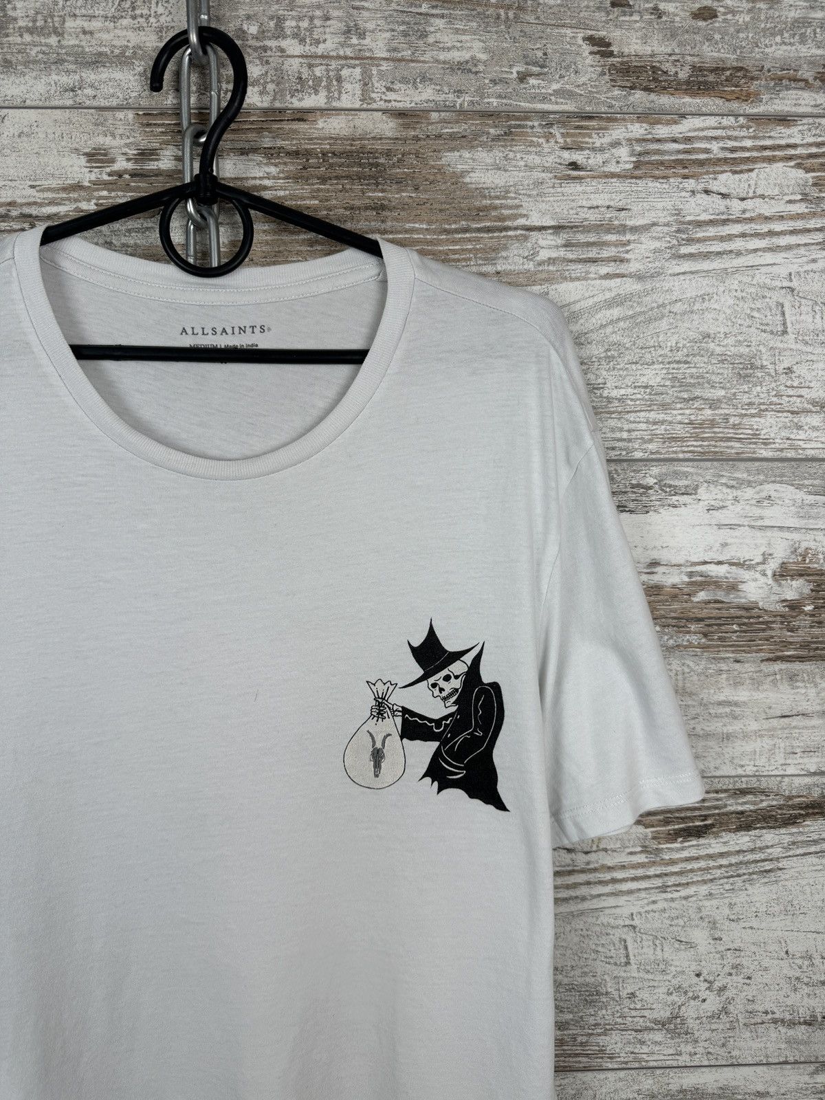 Allsaints Mens Vintage Allsaints LOOT SS CREW T-shirt logo tee Japan Size US M / EU 48-50 / 2 - 3 Thumbnail