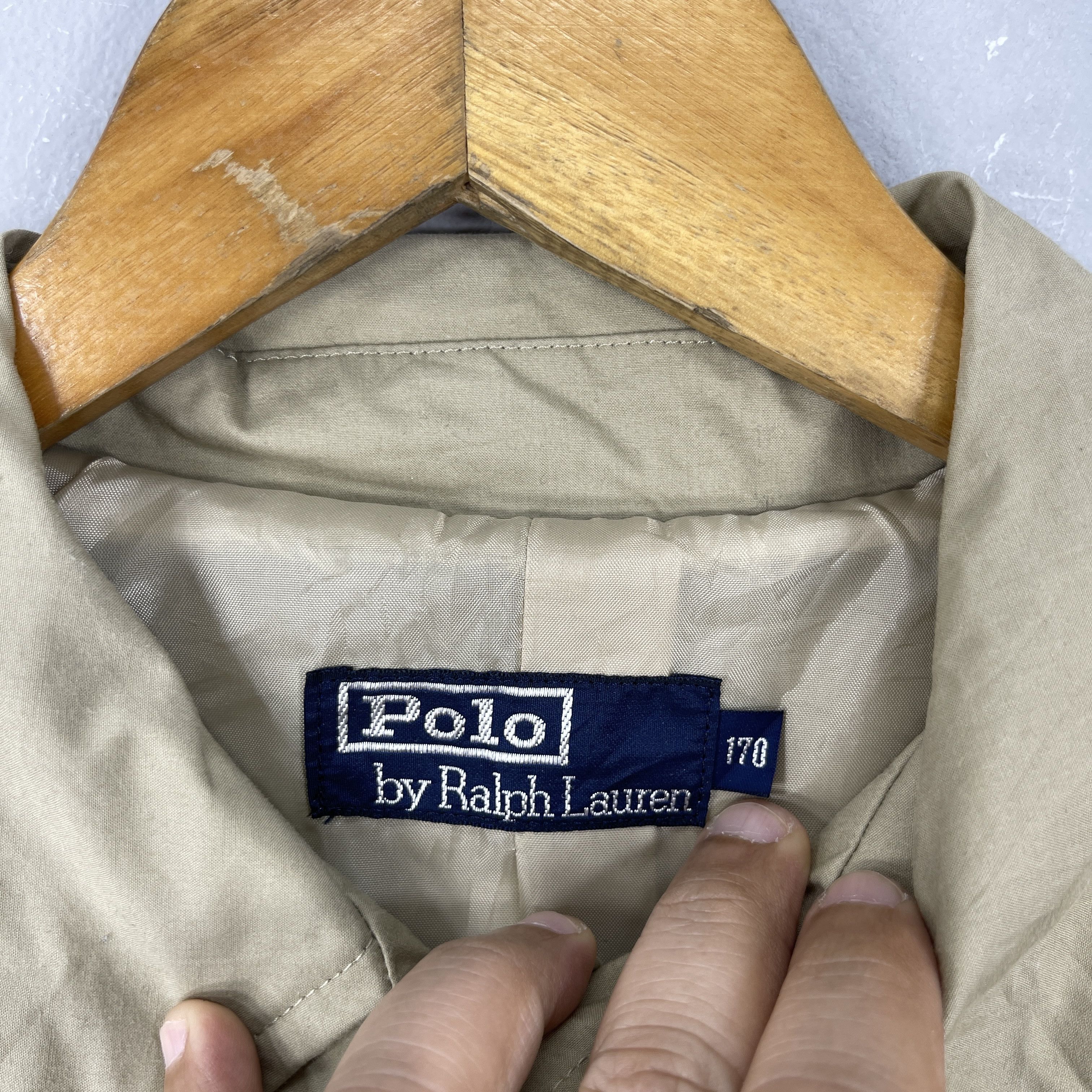 Polo Ralph Lauren Polo by Ralph Lauren Vintage Trench Coat Button Up Size M / US 6-8 / IT 42-44 - 5 Thumbnail
