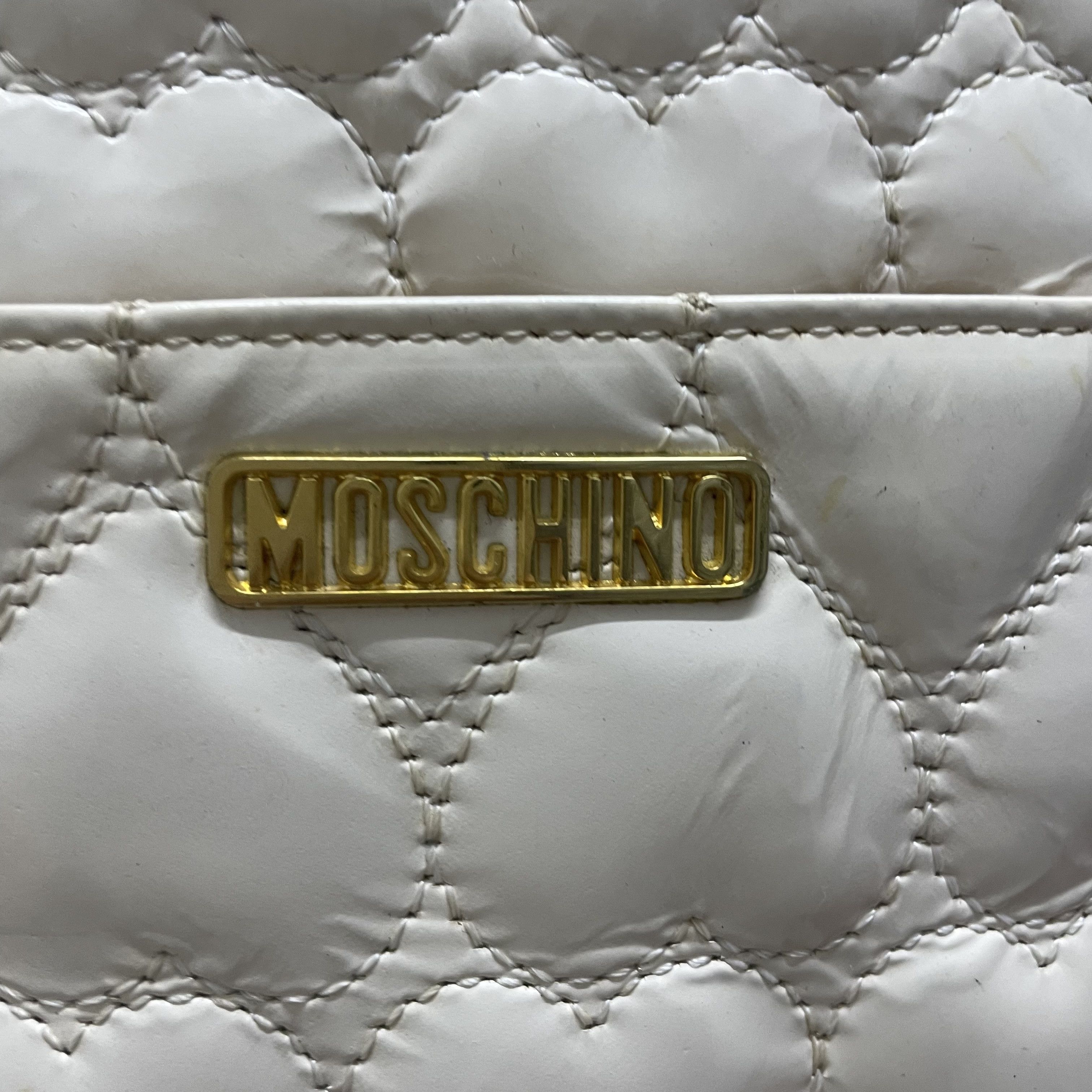 Moschino MOSCHINO QUILTED LOVE SHOULDER BEG Size ONE SIZE - 2 Thumbnail