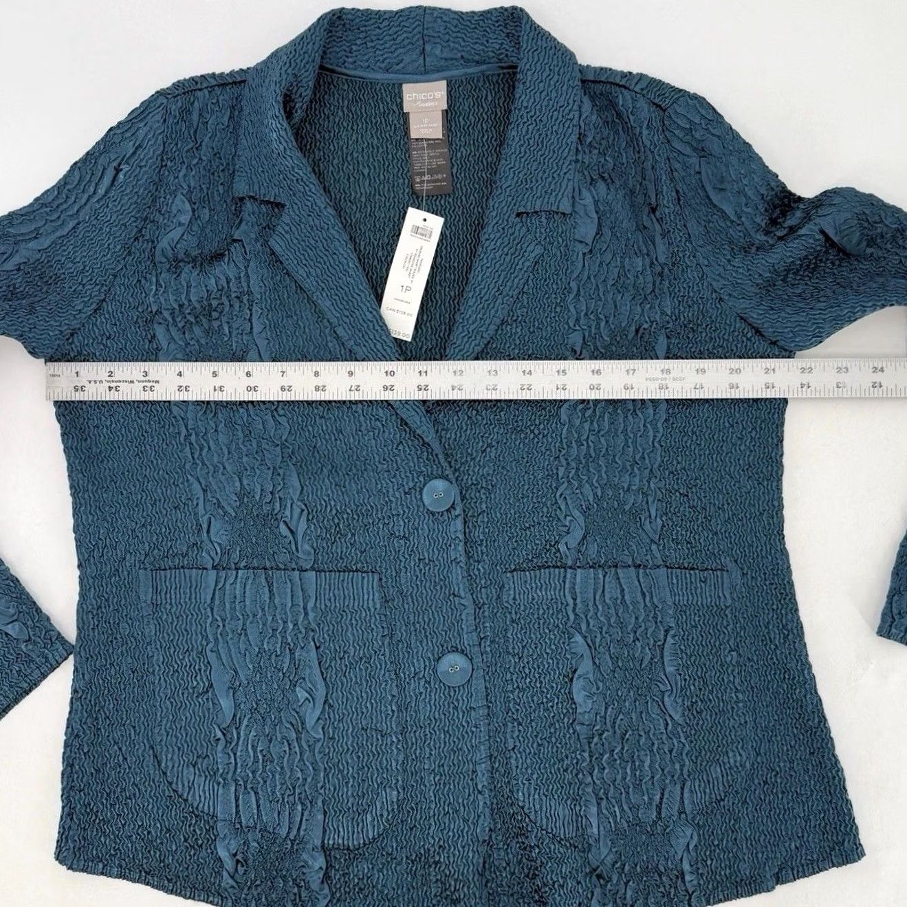 Vintage Chico's Blazer Shirt? Size 25" / US 0 / IT 36 - 6 Thumbnail