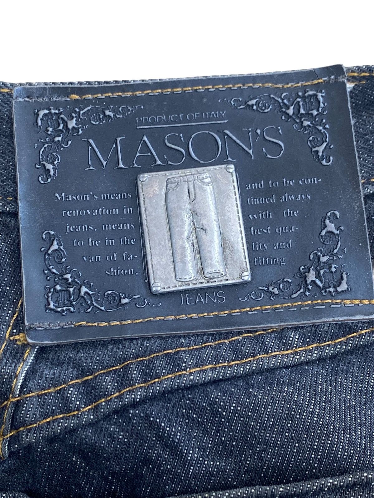 Mason's Mason’s Vintage Loose Style Jeans Size US 26 / EU 42 - 16 Thumbnail