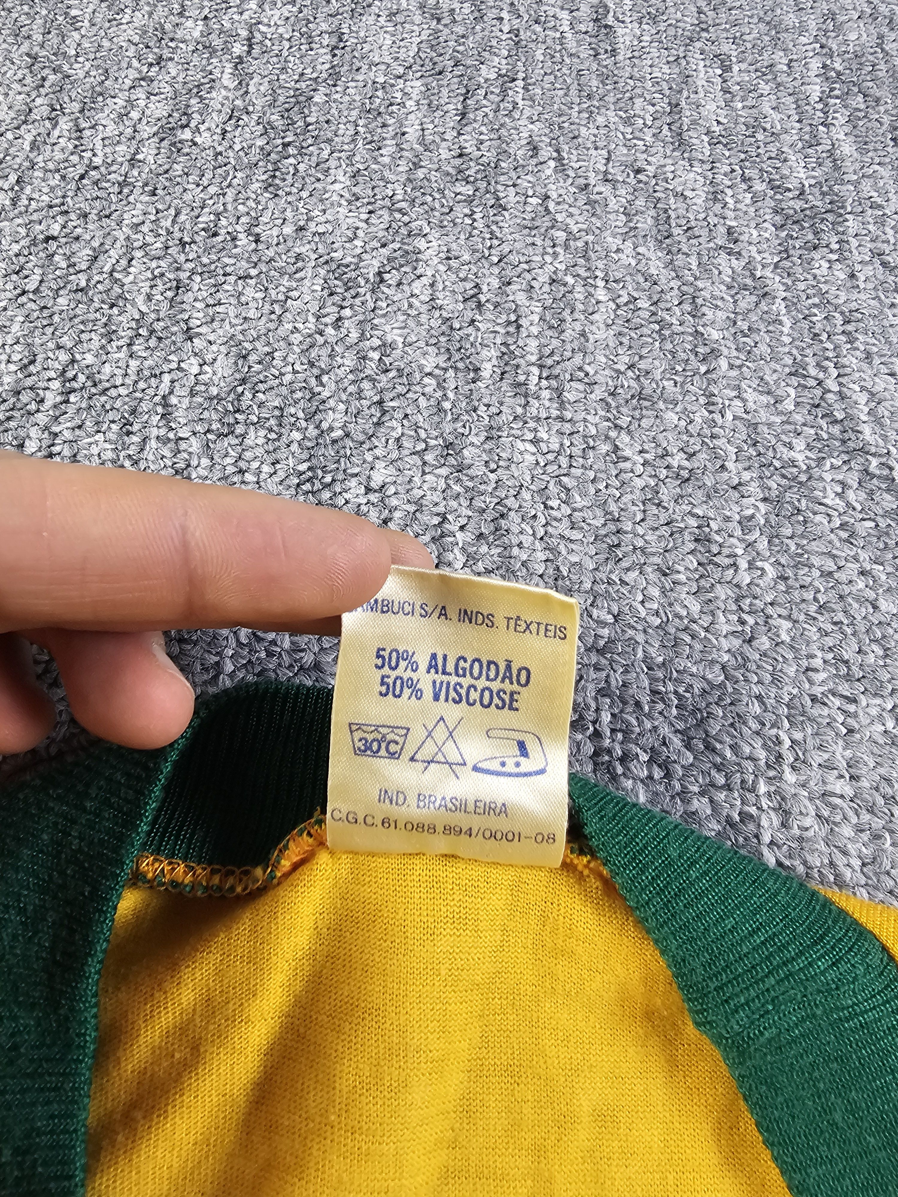 Penalty Vintage 1970s Brazil Jersey Penalty Tag Rare Viscose M Size US M / EU 48-50 / 2 - 5 Thumbnail
