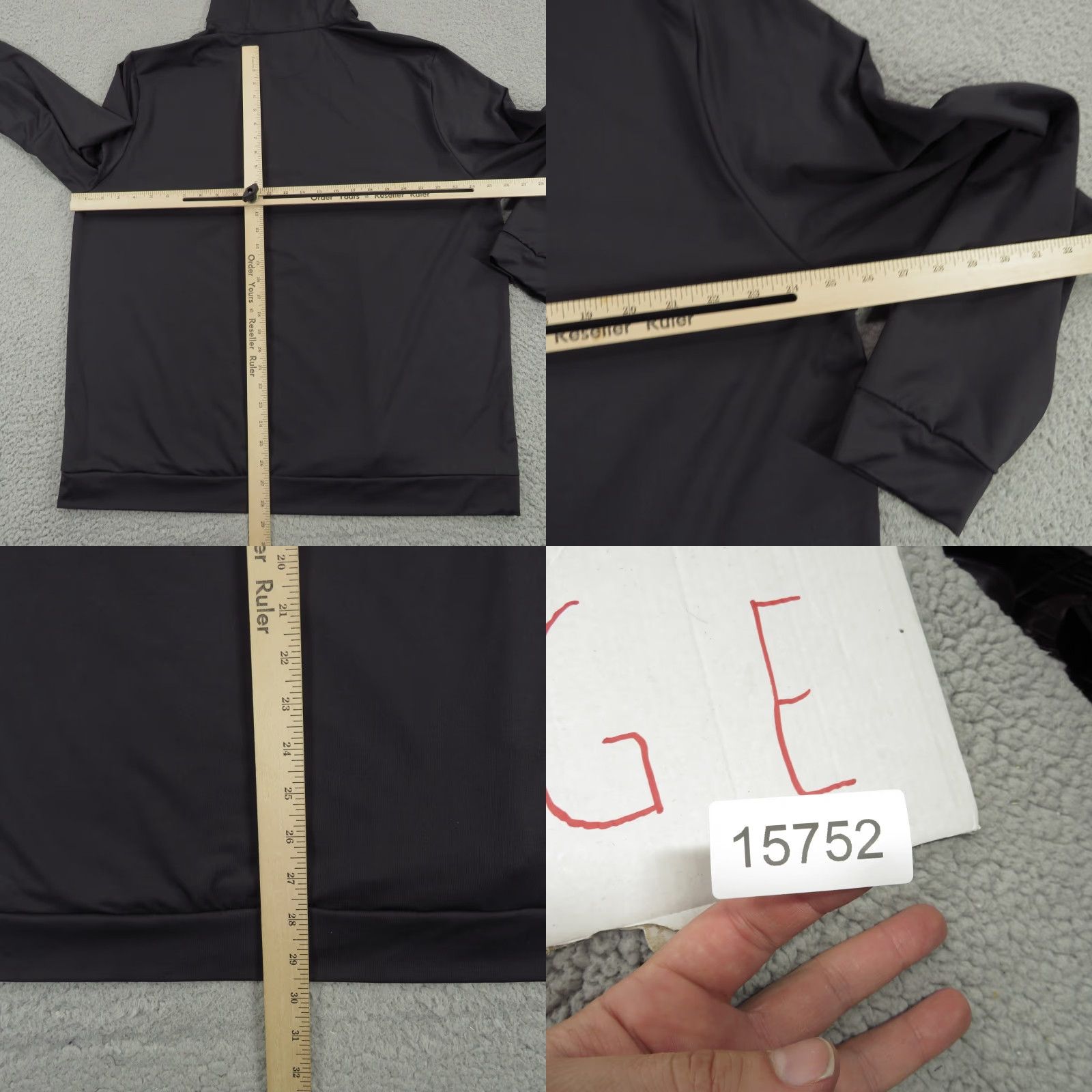 Rhone Rhone Hoodie Mens 2XL Black Performance Essentials Training Celtic Pullover Gym Shirt Size US XXL / EU 58 / 5 - 8 Thumbnail