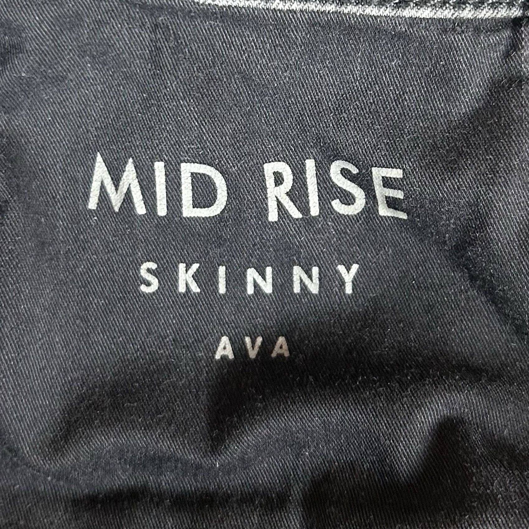 Lucky Brand Lucky Brand Jeans Skinny Ava Ankle 4 Gray Denim Women’s Size 4/27 Mid Rise 27 in 5-Pocket Stretch Casual Clothing Size 27" / US 4 / IT 40 - 7 Thumbnail