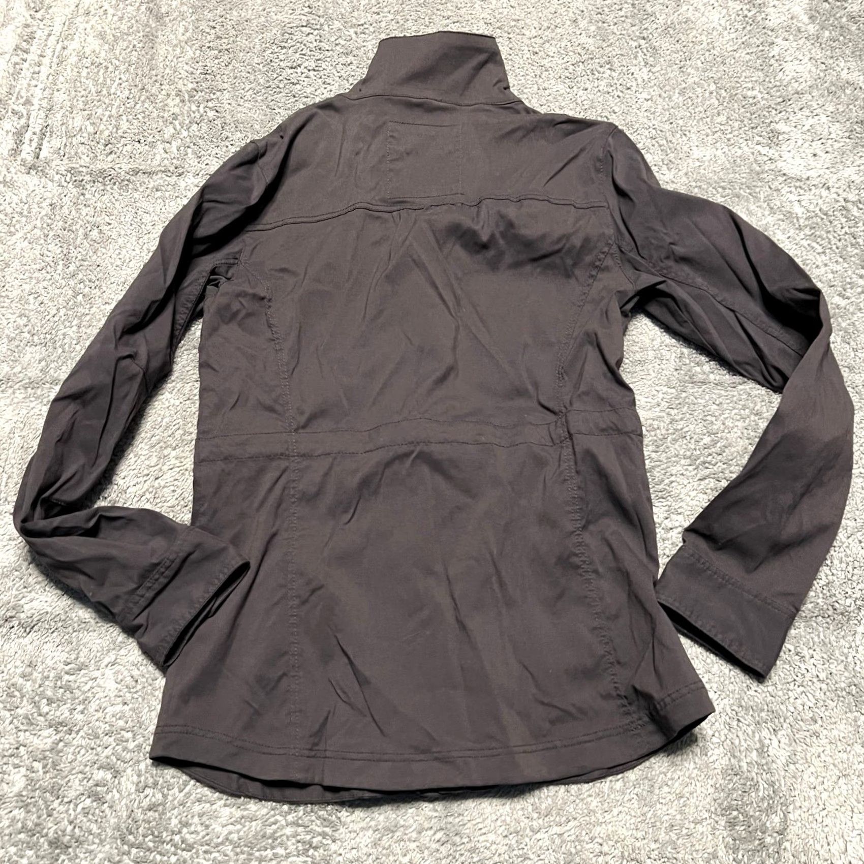 Prana PRANA Jacket Womens Small Halle All Purpose Utility Stretch Full Zip Gray Streetwear? Size S / US 4 / IT 40 - 4 Thumbnail