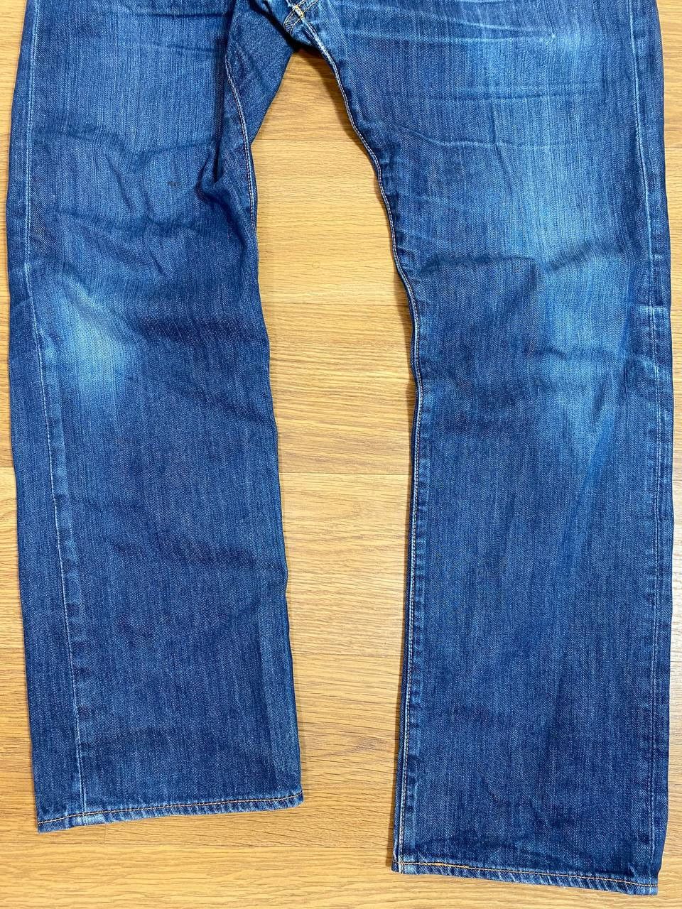 Levi's × Vintage Vintage 90s Levis 501 Orange Tab Jeans Size US 35 - 11 Thumbnail